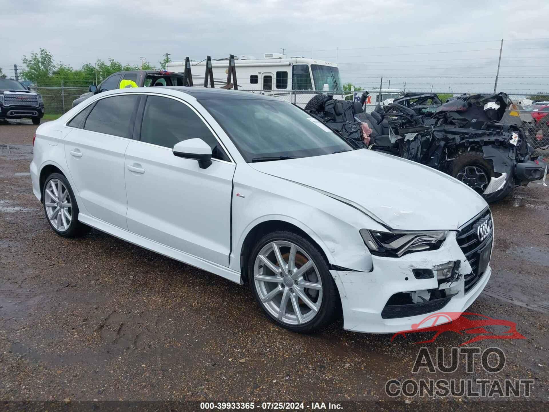 AUDI A3 2016 - WAUH7HFF2G1093713