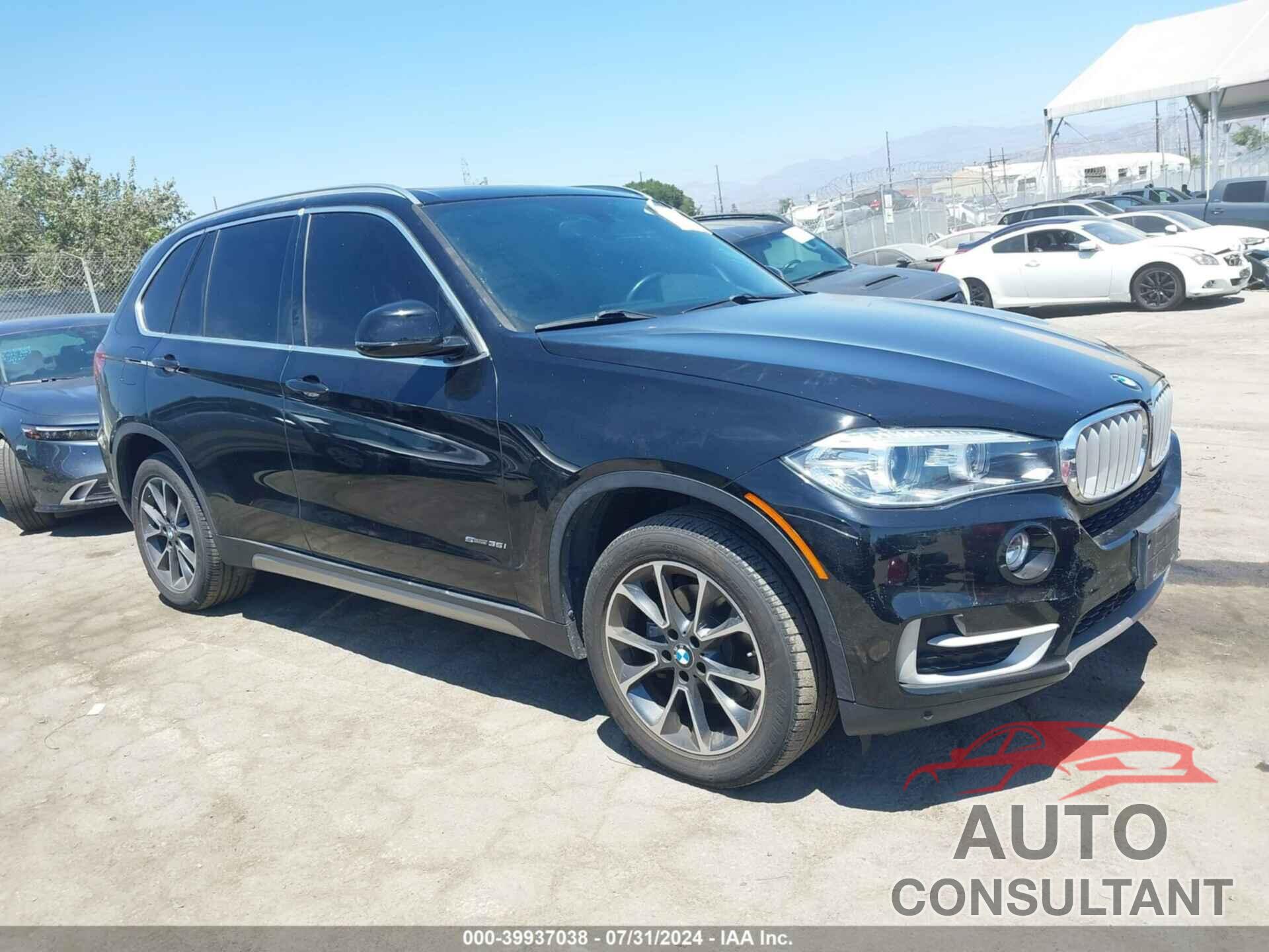 BMW X5 2018 - 5UXKR0C54J0X87167