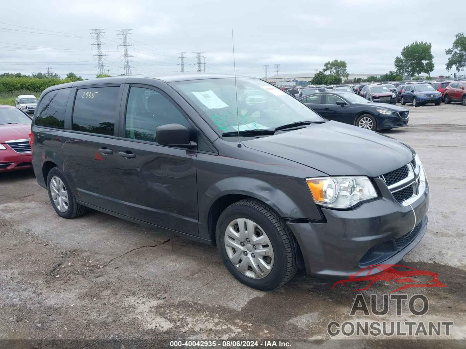 DODGE GRAND CARAVAN 2019 - 2C4RDGBGXKR786641