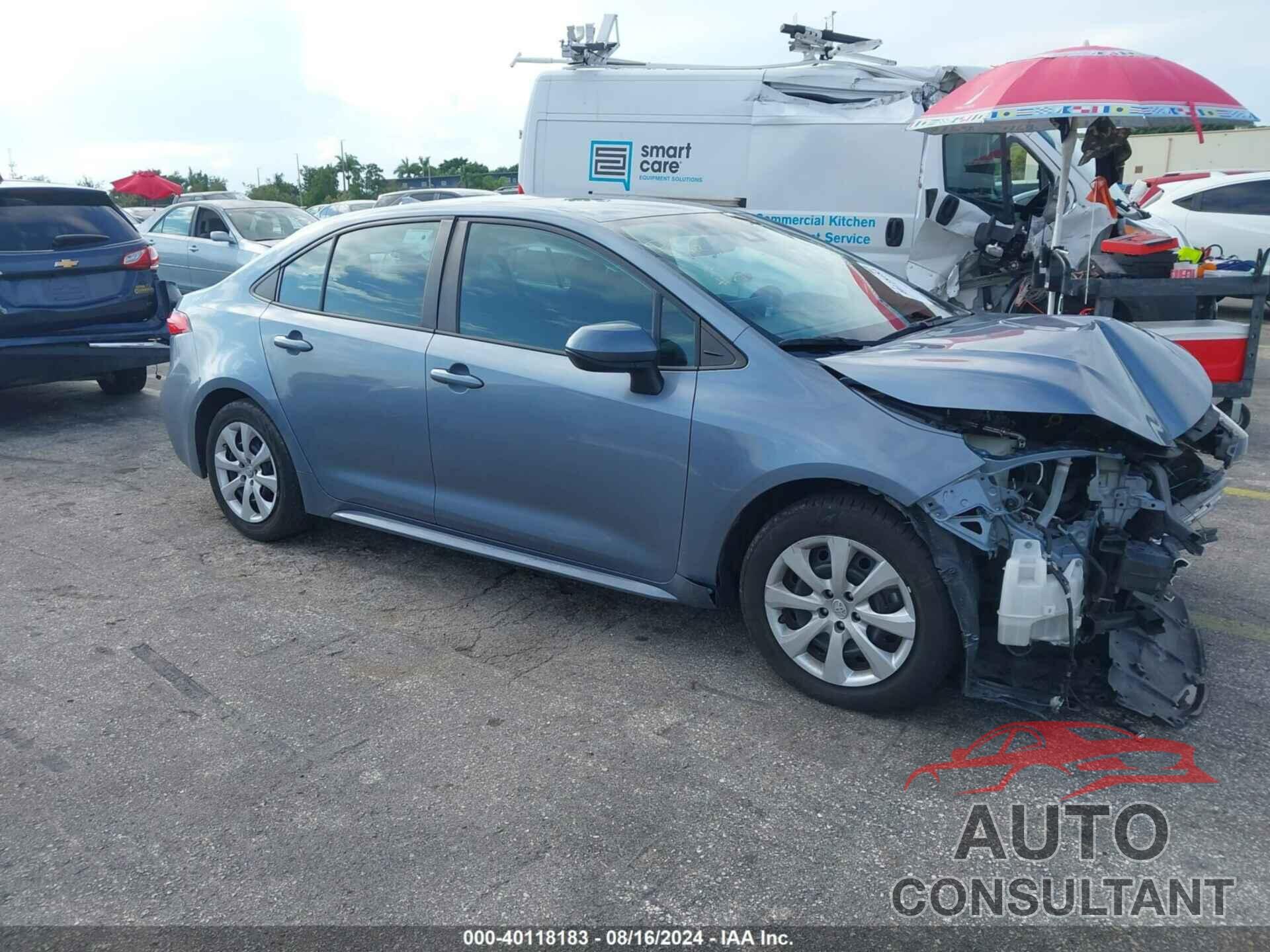 TOYOTA COROLLA 2021 - 5YFEPMAE9MP166550