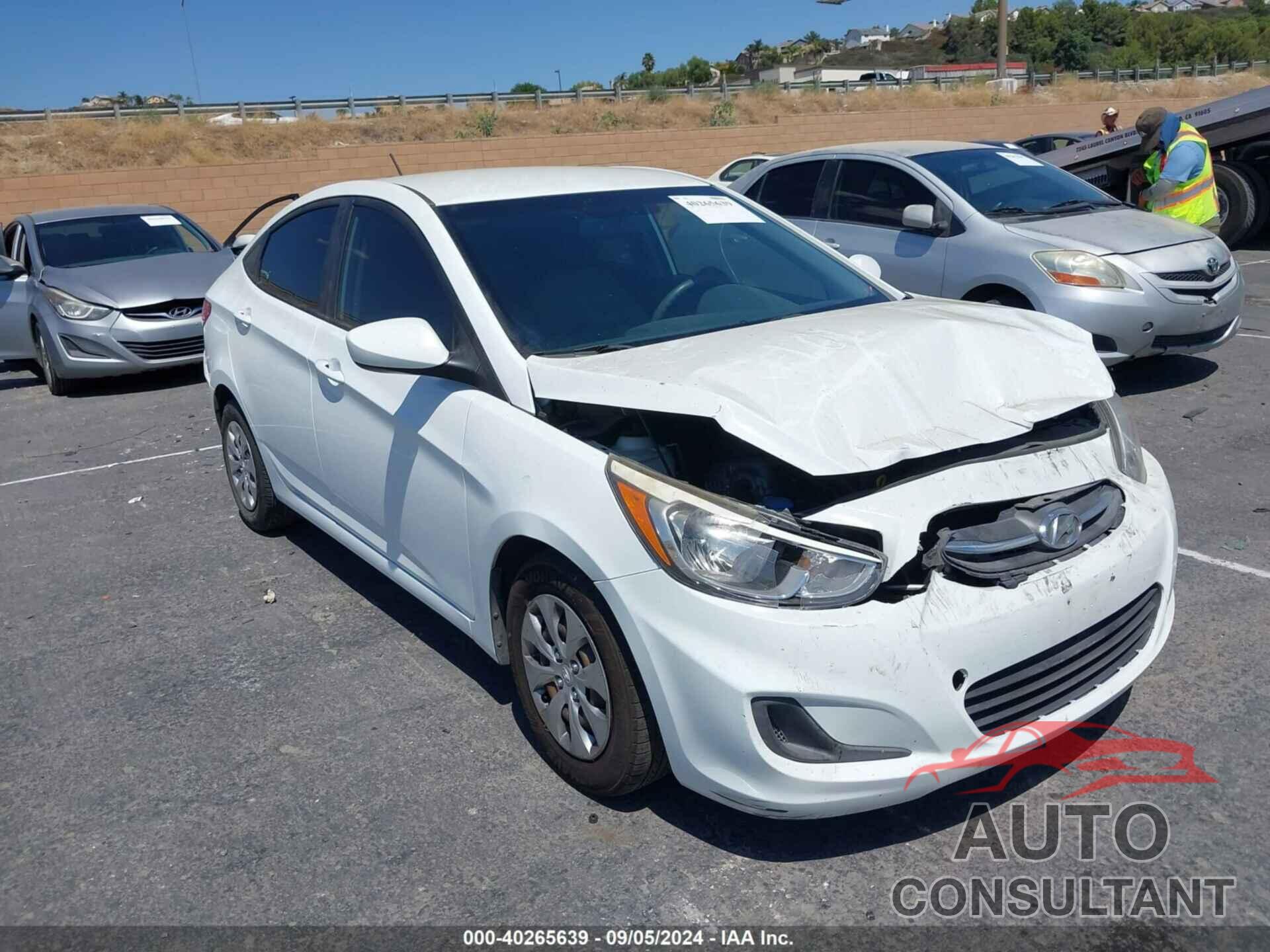 HYUNDAI ACCENT 2016 - KMHCT4AE4GU018506