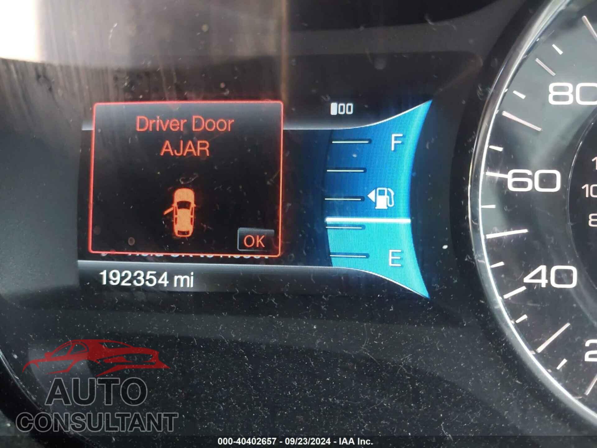 FORD EDGE 2011 - 2FMDK3KC1BBB51527