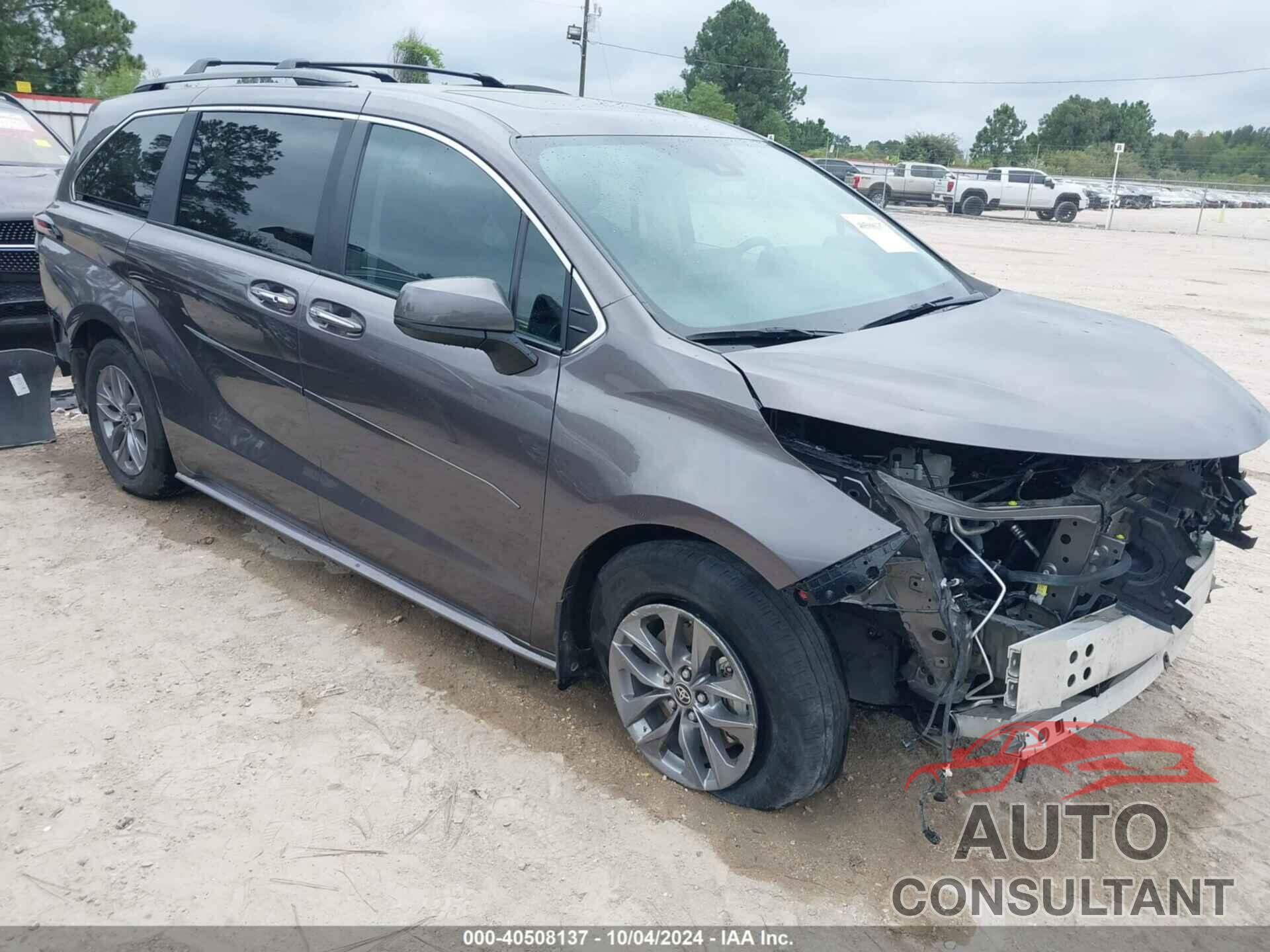 TOYOTA SIENNA 2022 - 5TDYRKEC2NS128798