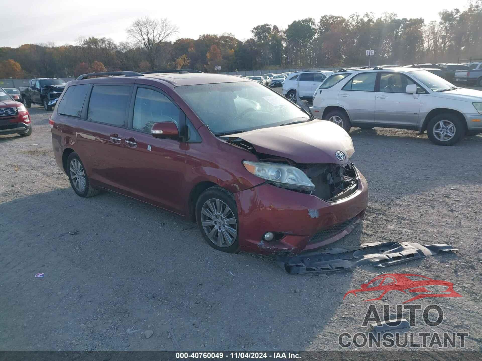 TOYOTA SIENNA 2013 - 5TDDK3DC2DS070989