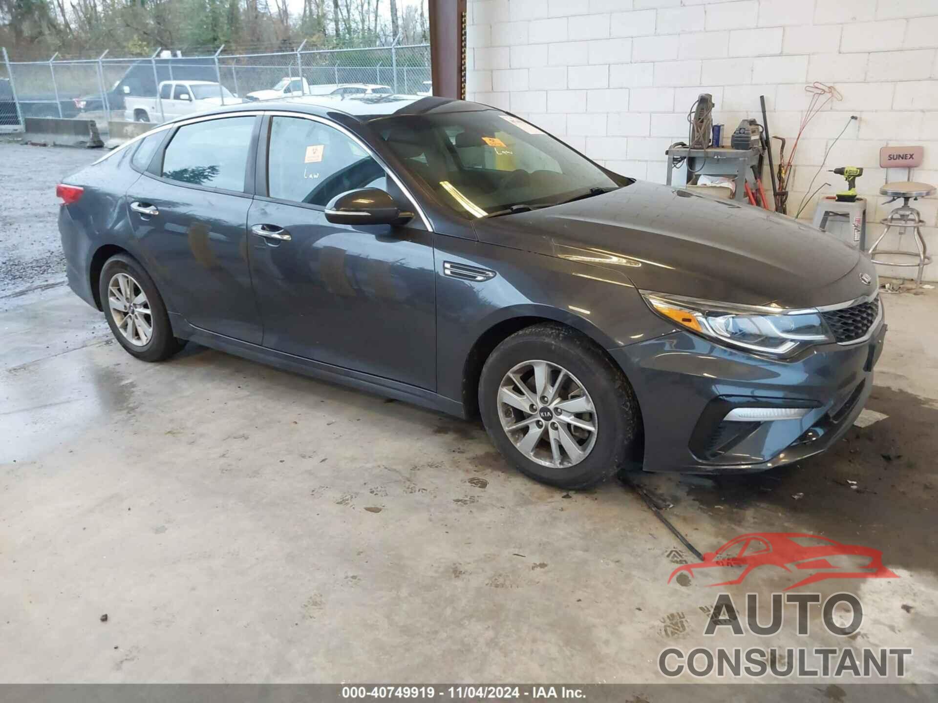 KIA OPTIMA 2019 - 5XXGT4L31KG277387