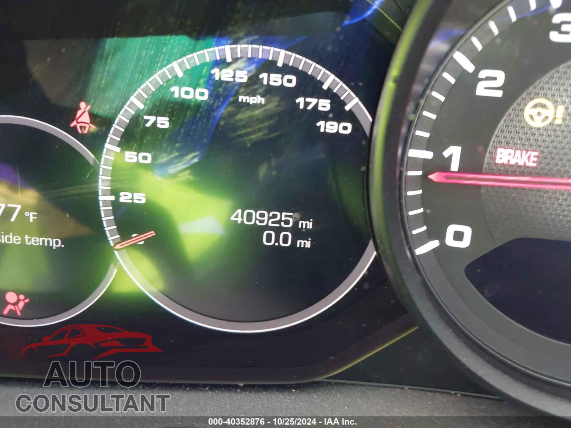 PORSCHE PANAMERA 2019 - WP0AA2A76KL100789