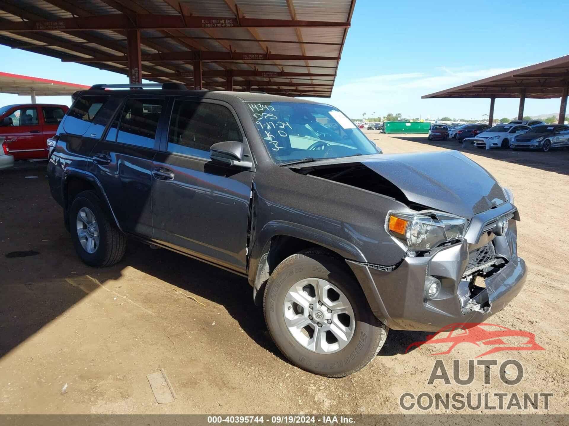 TOYOTA 4RUNNER 2022 - JTEEU5JR8N5259359