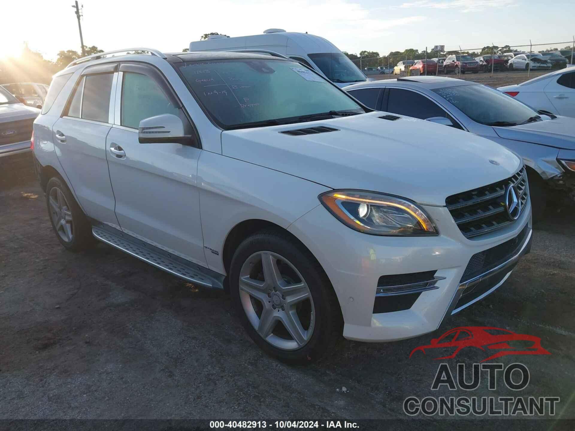 MERCEDES-BENZ ML 350 2015 - 4JGDA5JB0FA486688