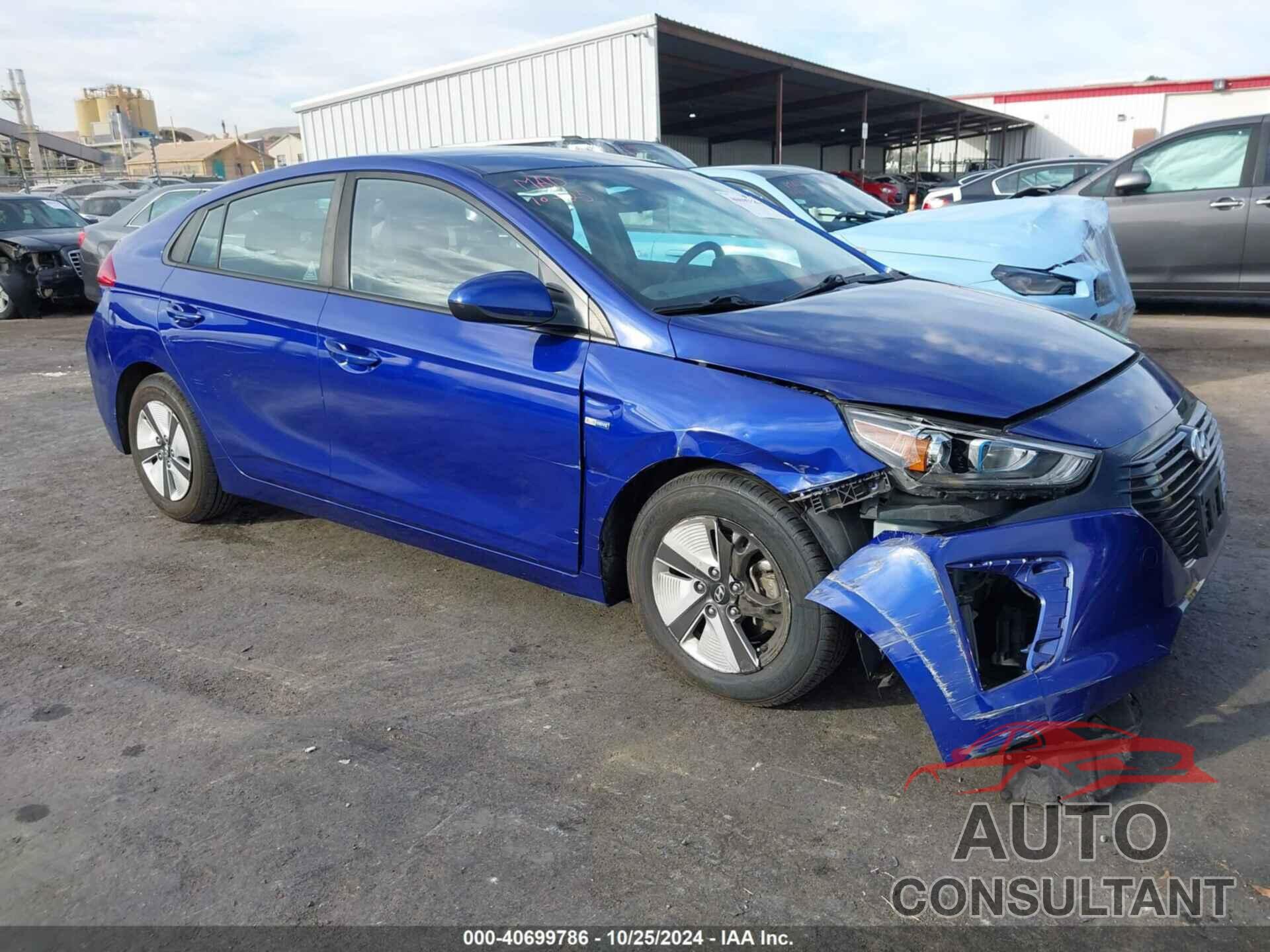 HYUNDAI IONIQ HYBRID 2019 - KMHC65LCXKU180366