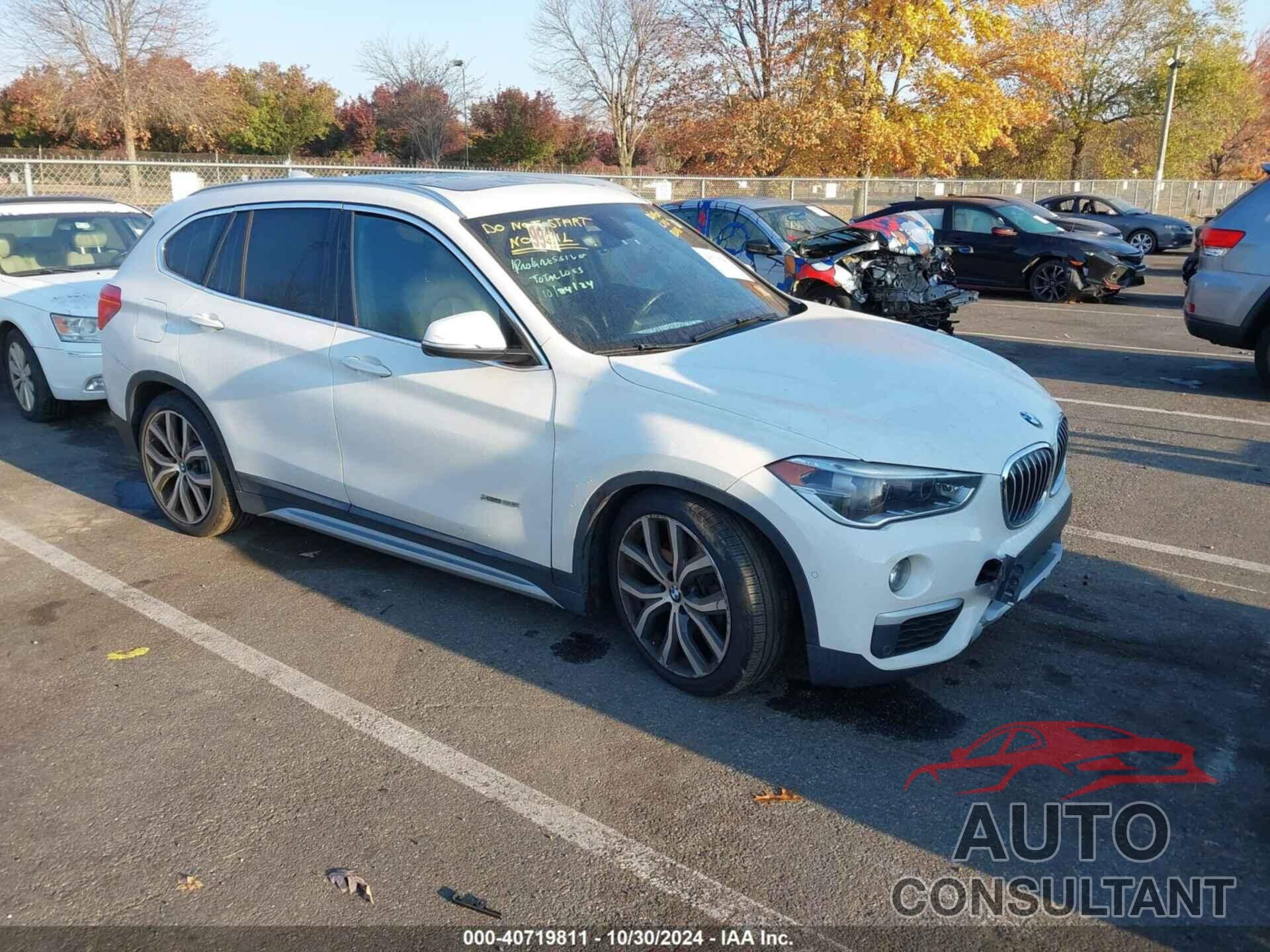 BMW X1 2016 - WBXHT3C35GP883518