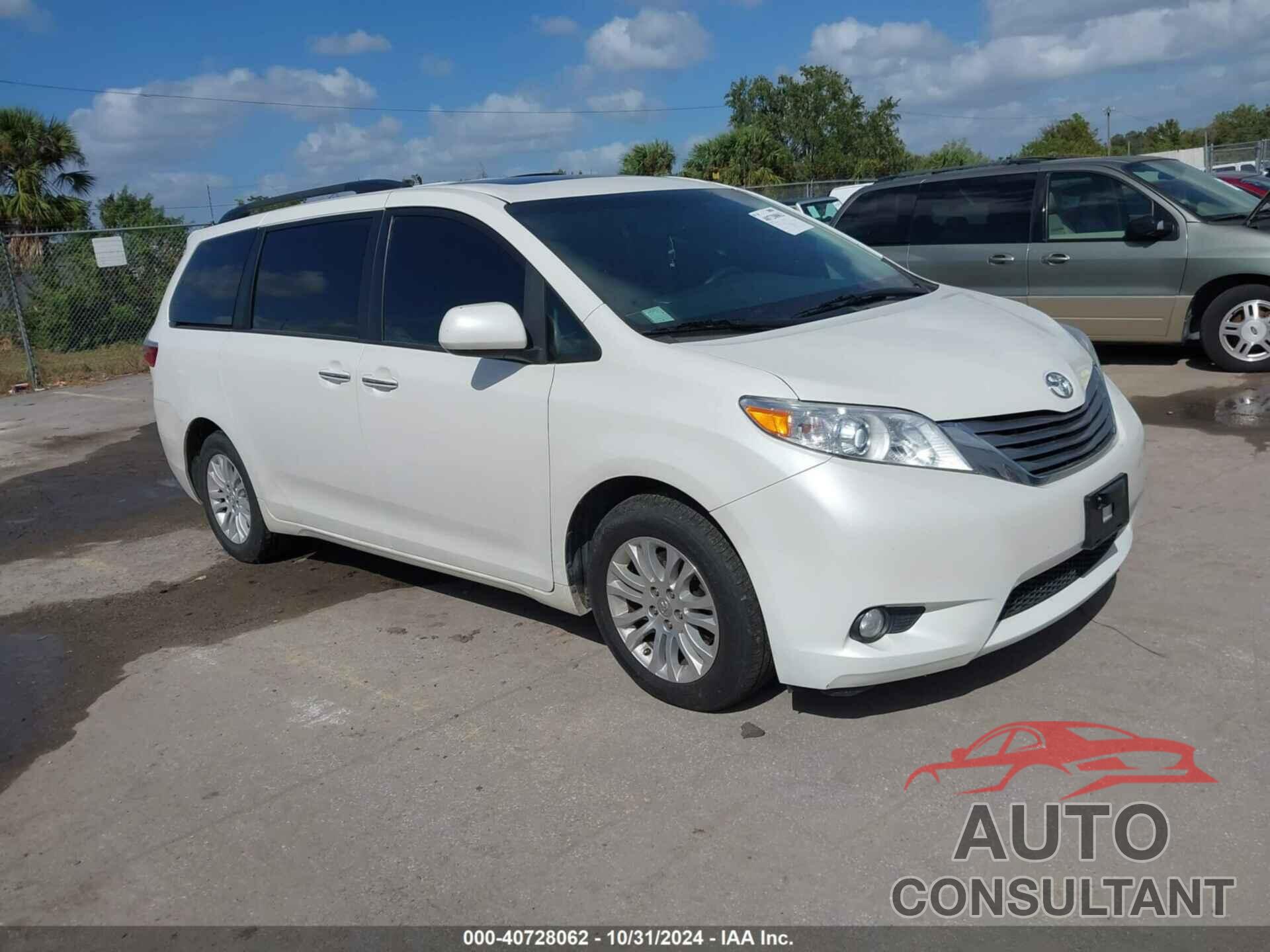 TOYOTA SIENNA 2017 - 5TDYZ3DC5HS850374