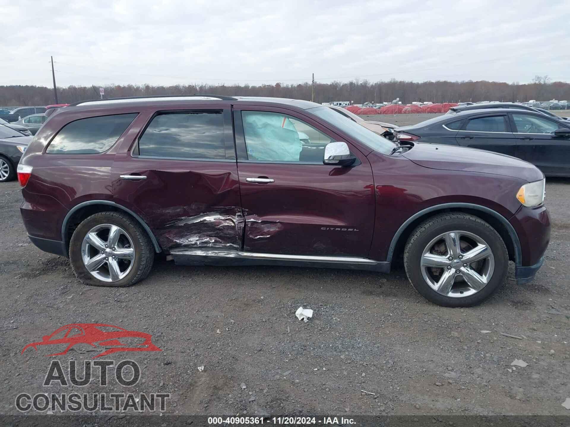 DODGE DURANGO 2012 - 1C4SDJET6CC183073