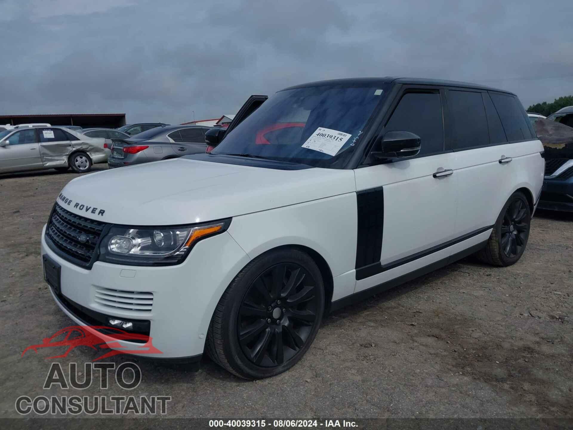 LAND ROVER RANGE ROVER 2016 - SALGS2EF7GA298979