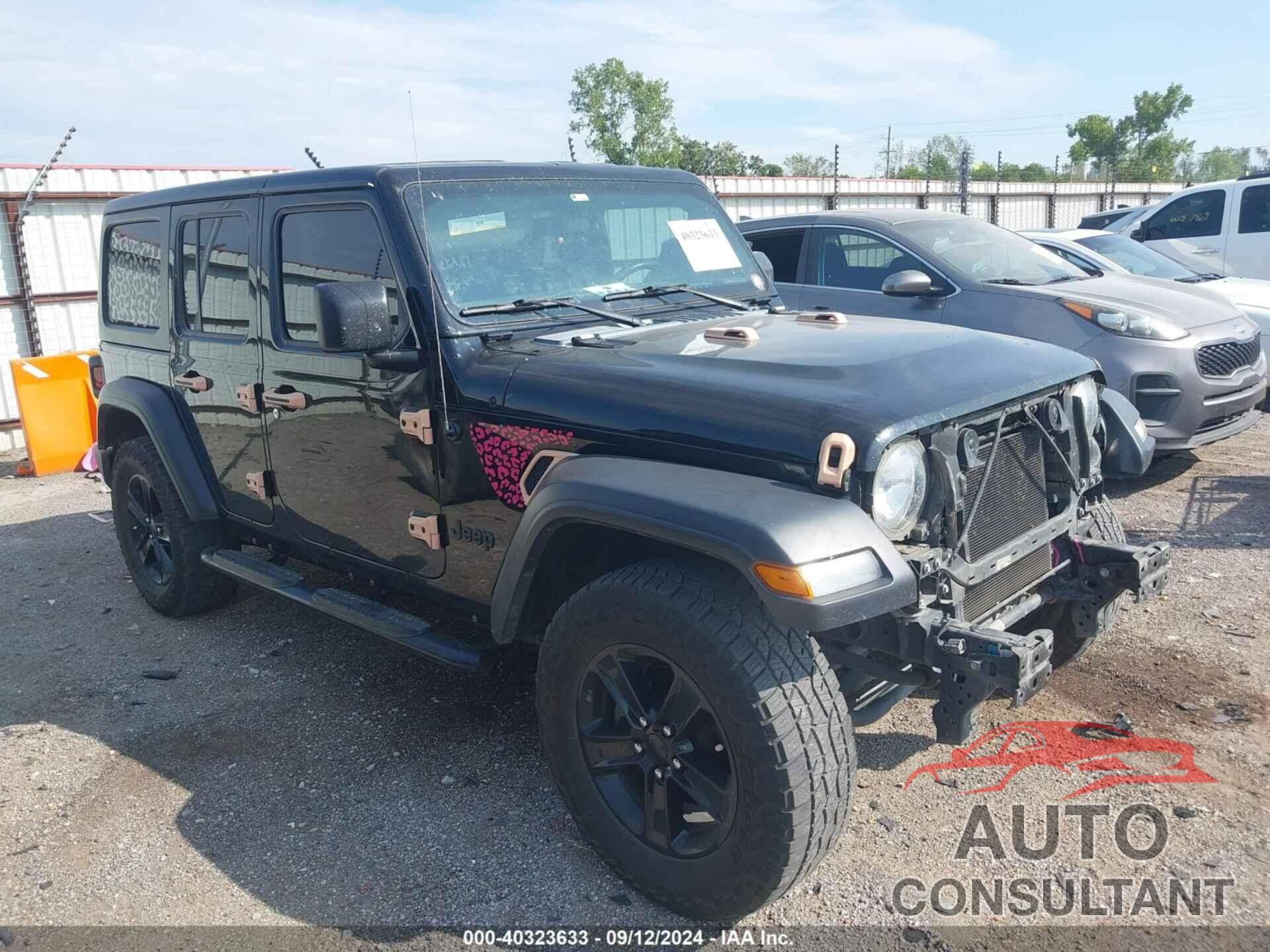 JEEP WRANGLER UNLIMITED 2019 - 1C4HJXDG4KW619409