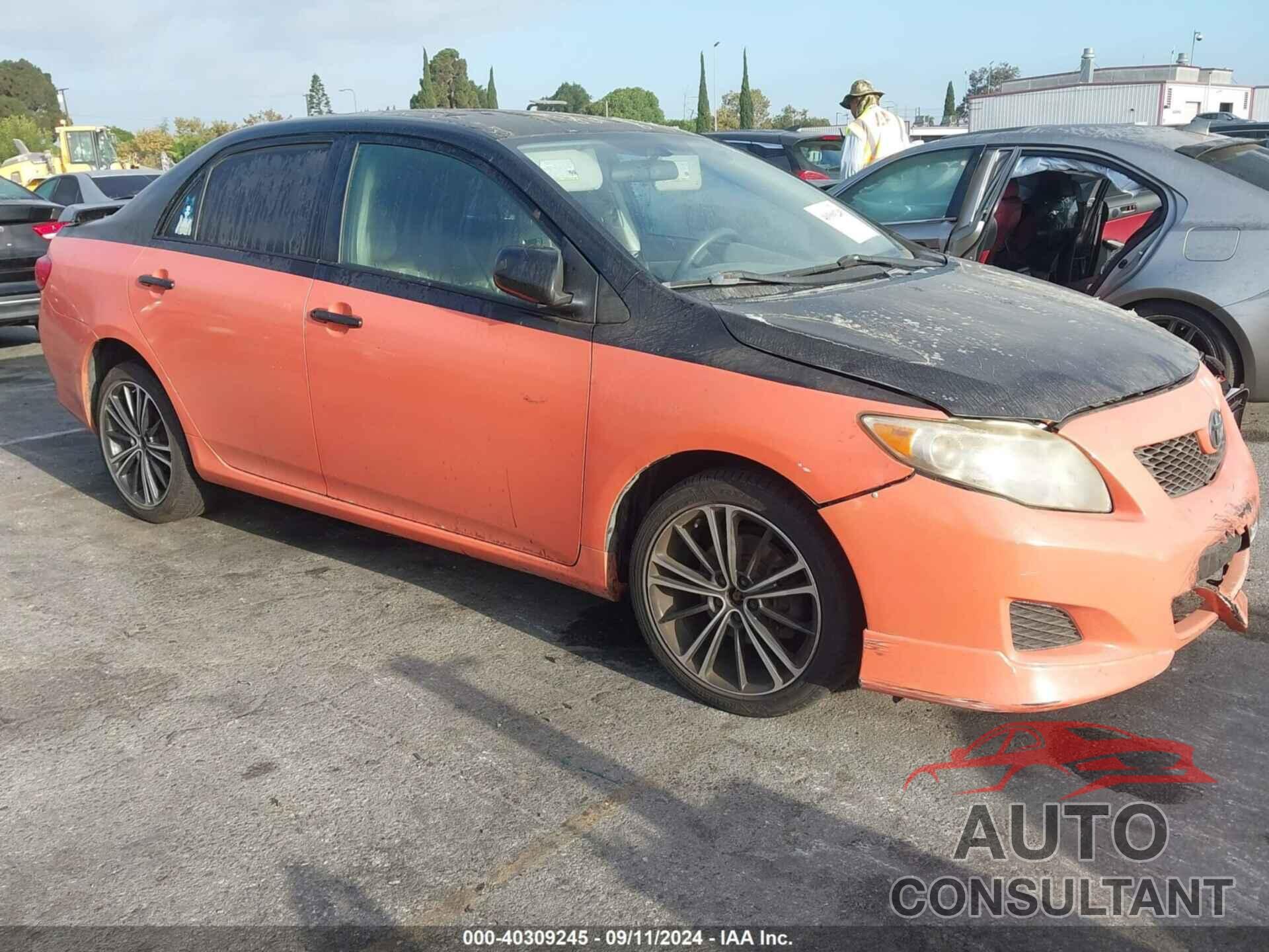 TOYOTA COROLLA 2009 - 1NXBU40E29Z151861