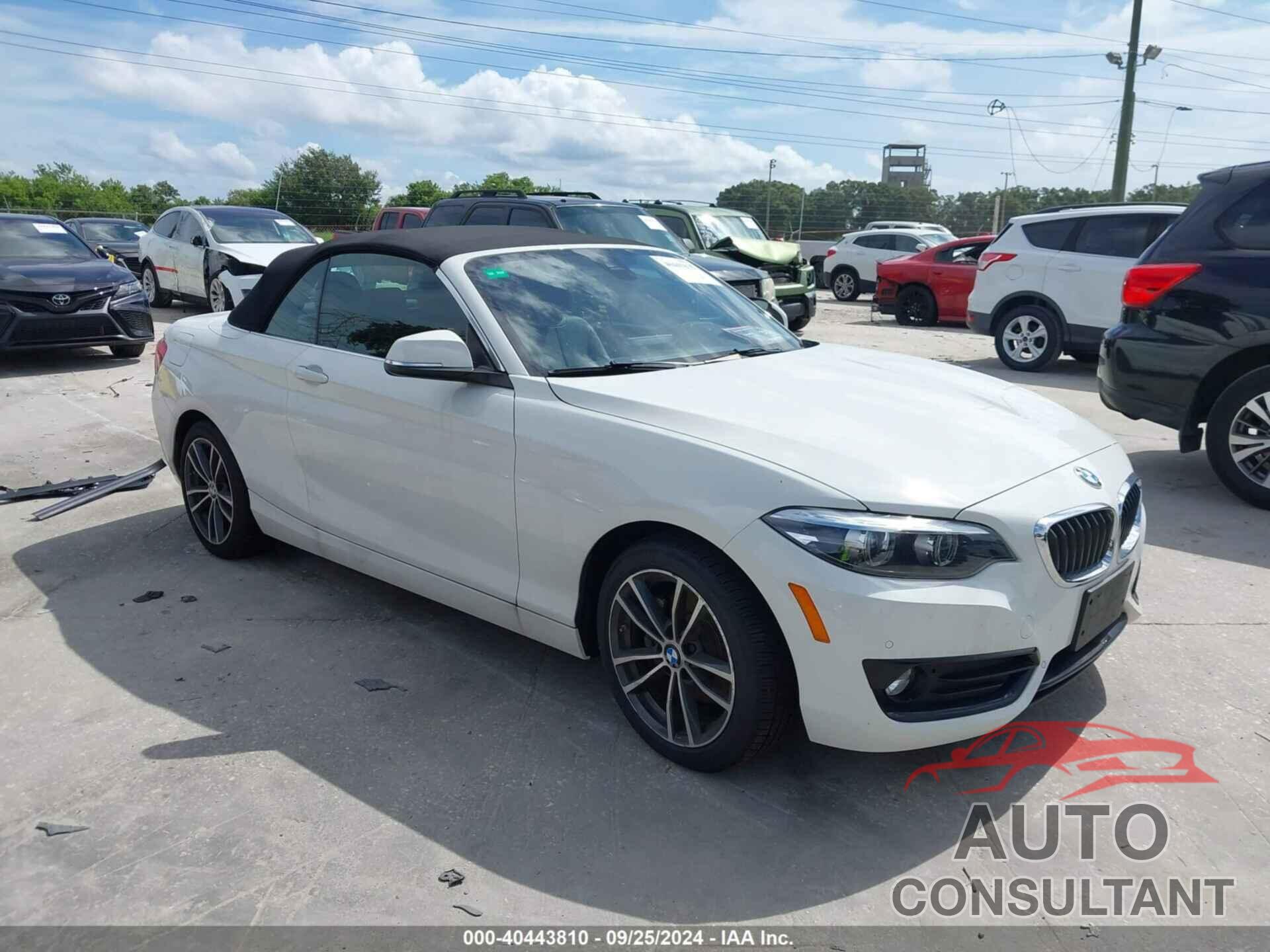 BMW 230I 2019 - WBA2M7C59KVD52254