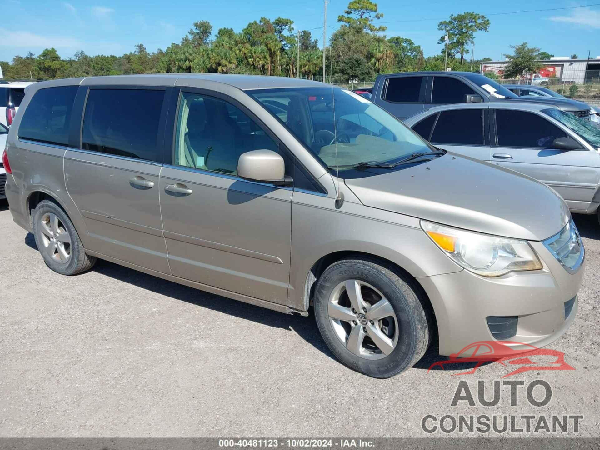 VOLKSWAGEN ROUTAN 2009 - 2V8HW34109R586339