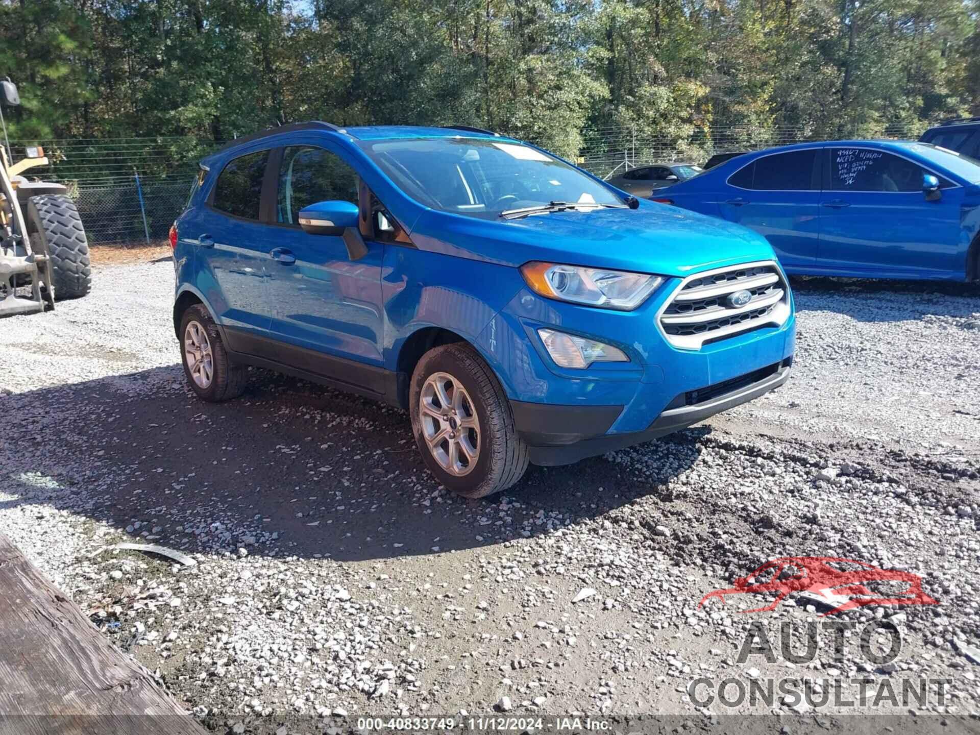 FORD ECOSPORT 2020 - MAJ3S2GE5LC365190