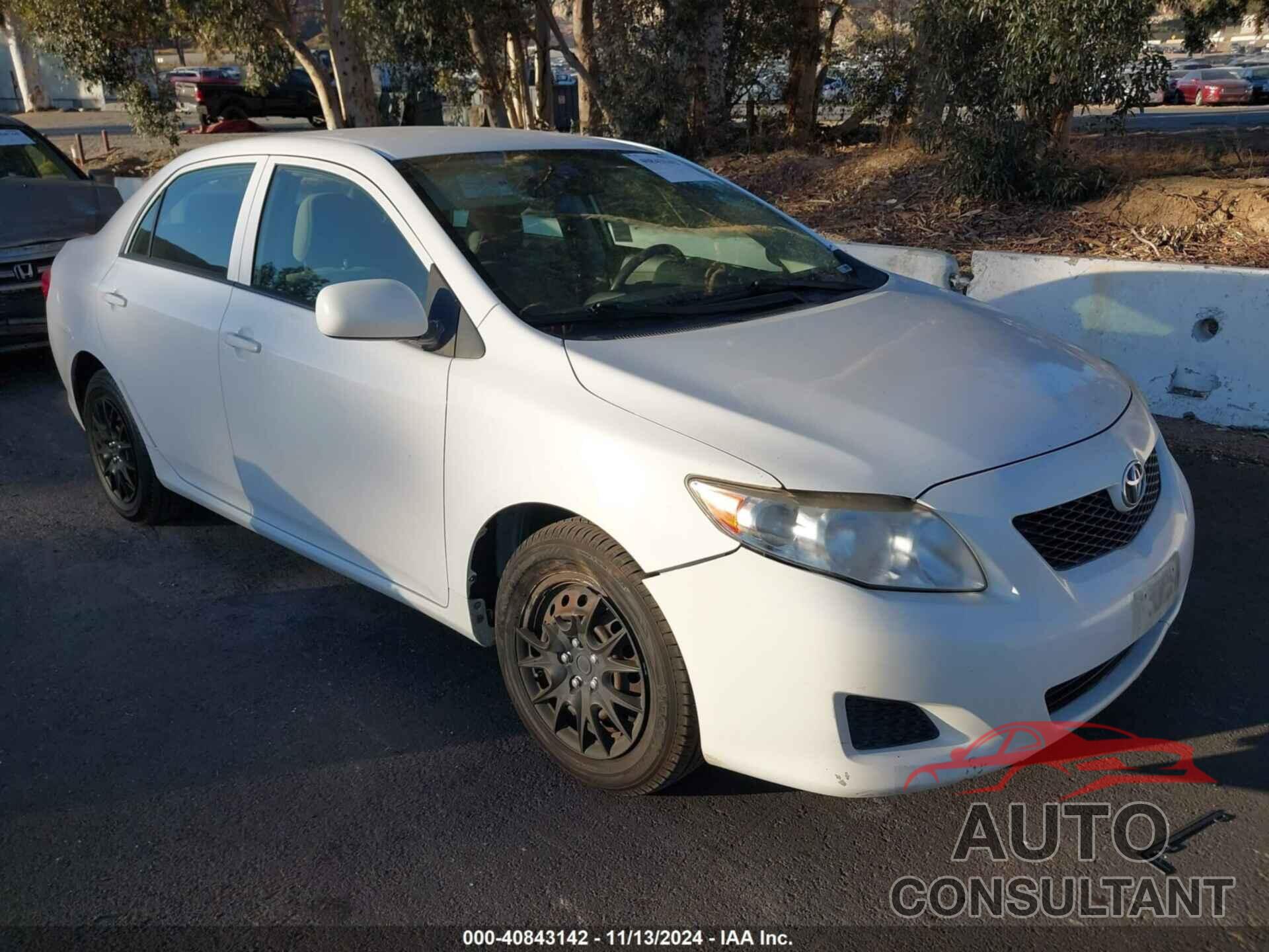 TOYOTA COROLLA 2010 - JTDBU4EE3AJ070113