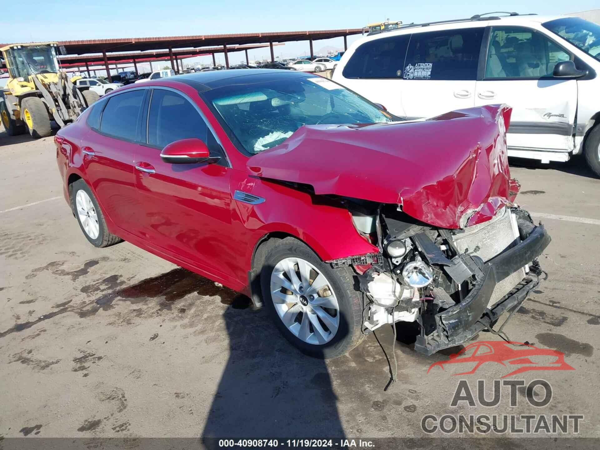 KIA OPTIMA 2018 - 5XXGT4L33JG228237