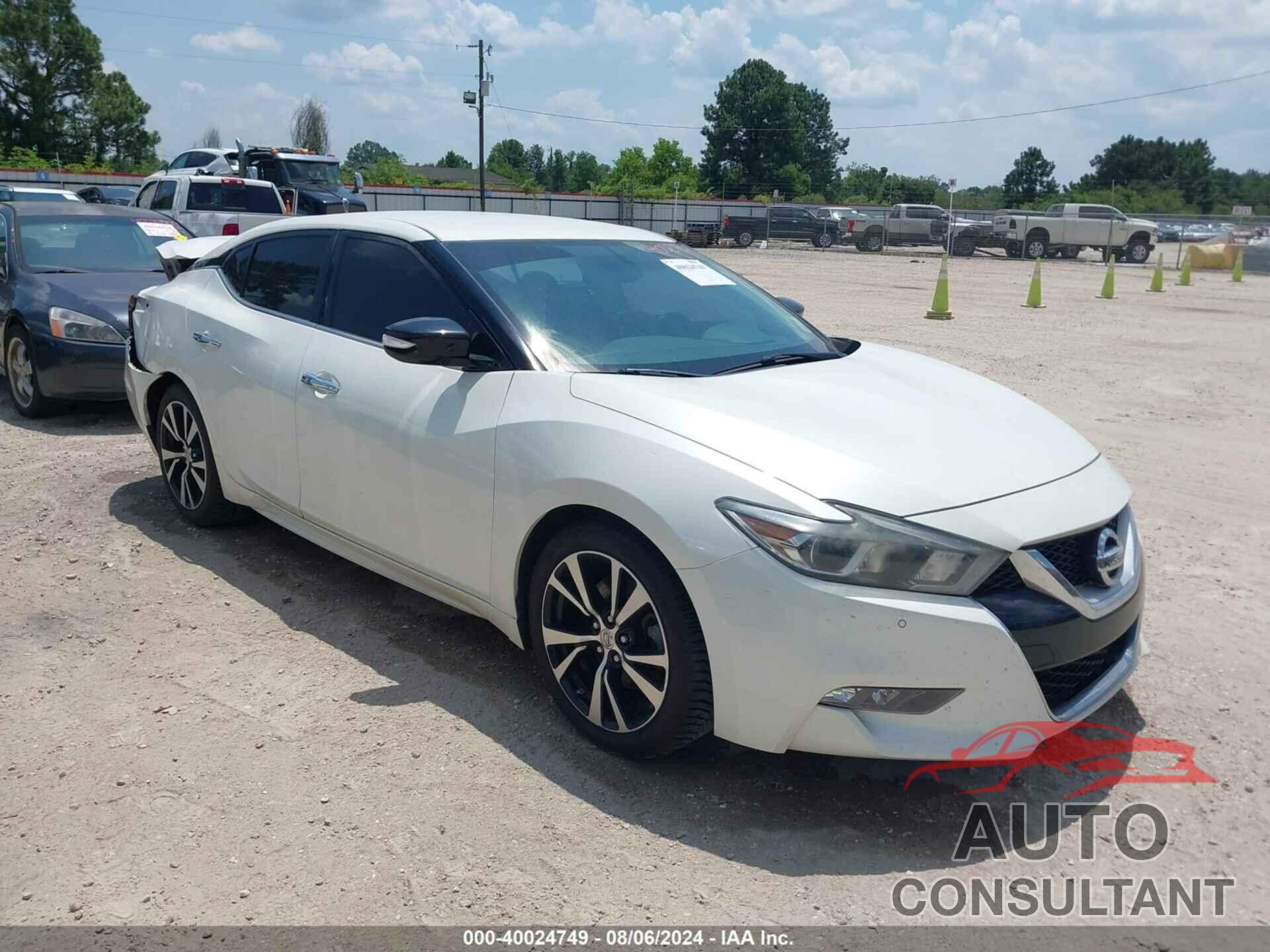 NISSAN MAXIMA 2017 - 1N4AA6AP3HC451780