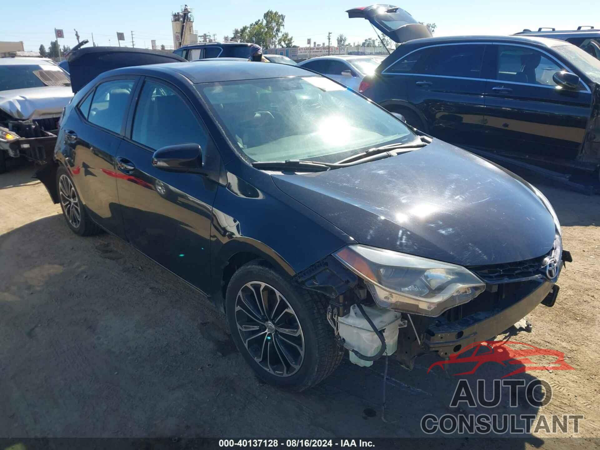 TOYOTA COROLLA 2016 - 5YFBURHE6GP436370