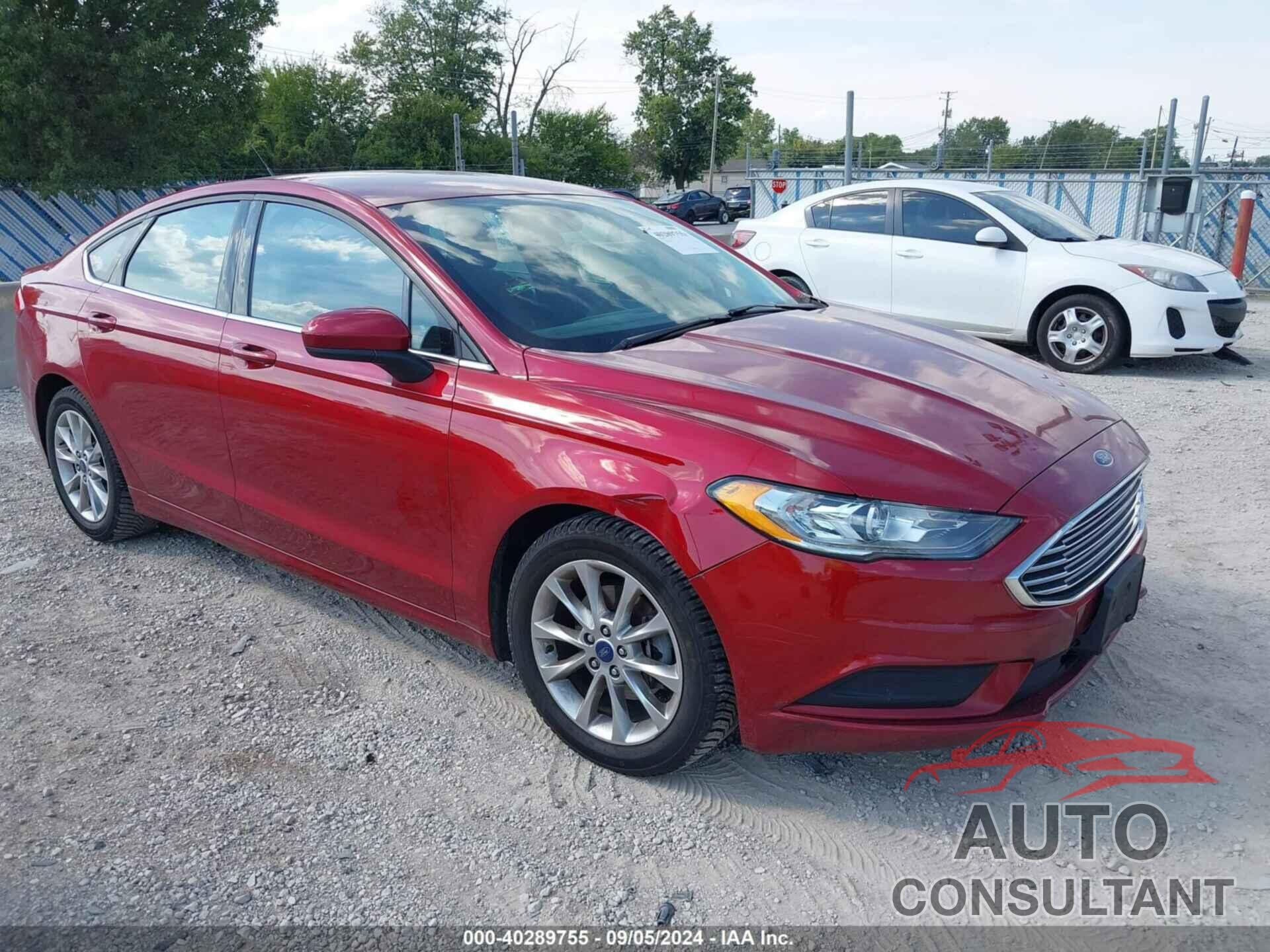 FORD FUSION 2017 - 3FA6P0H73HR219673