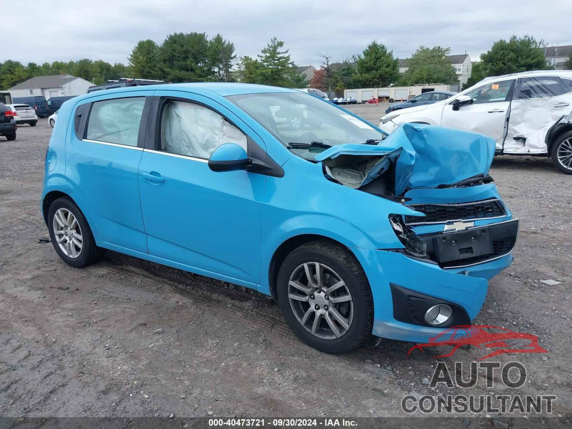CHEVROLET SONIC 2014 - 1G1JC6SG8E4185156