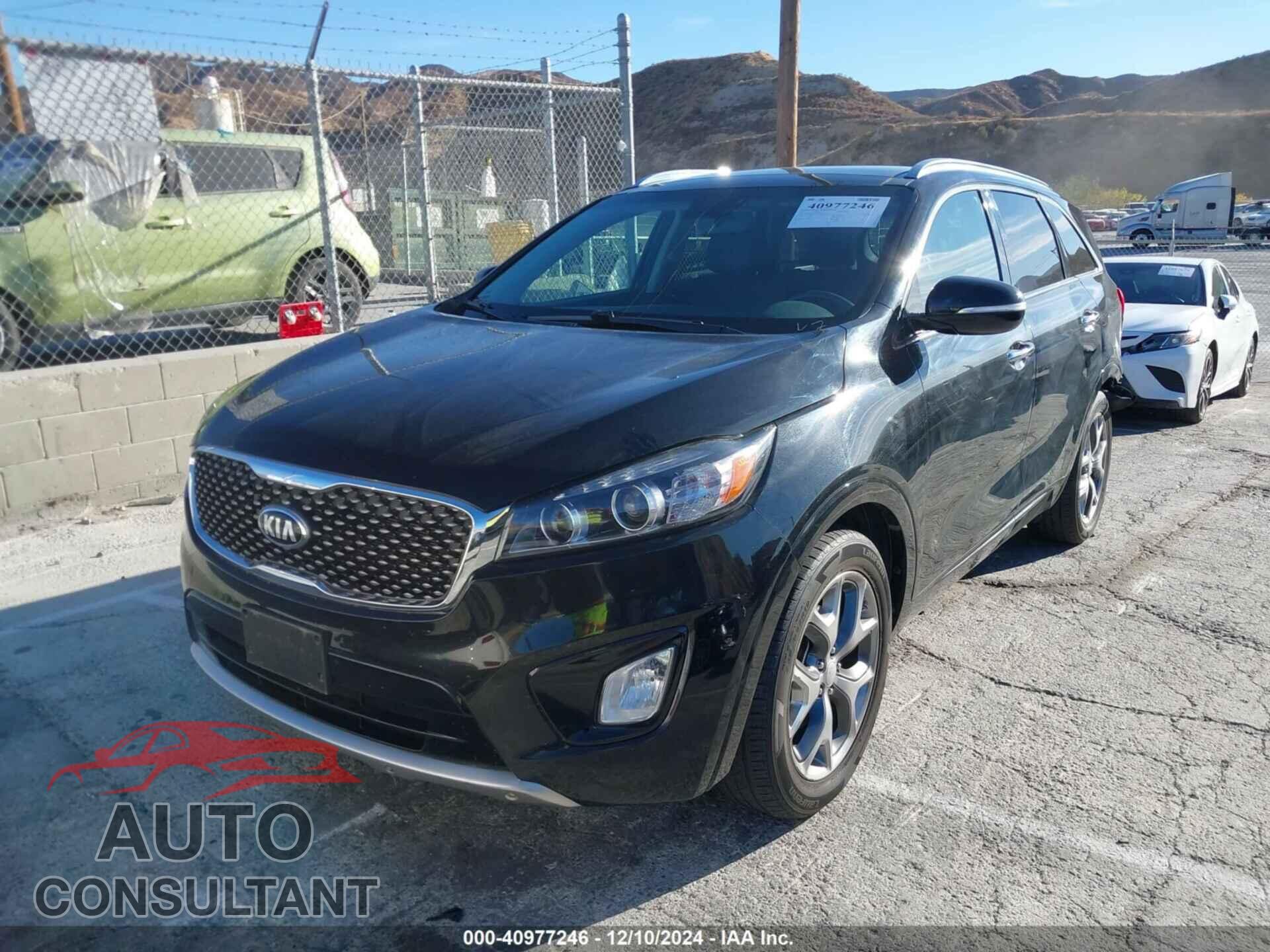 KIA SORENTO 2016 - 5XYPK4A54GG169727