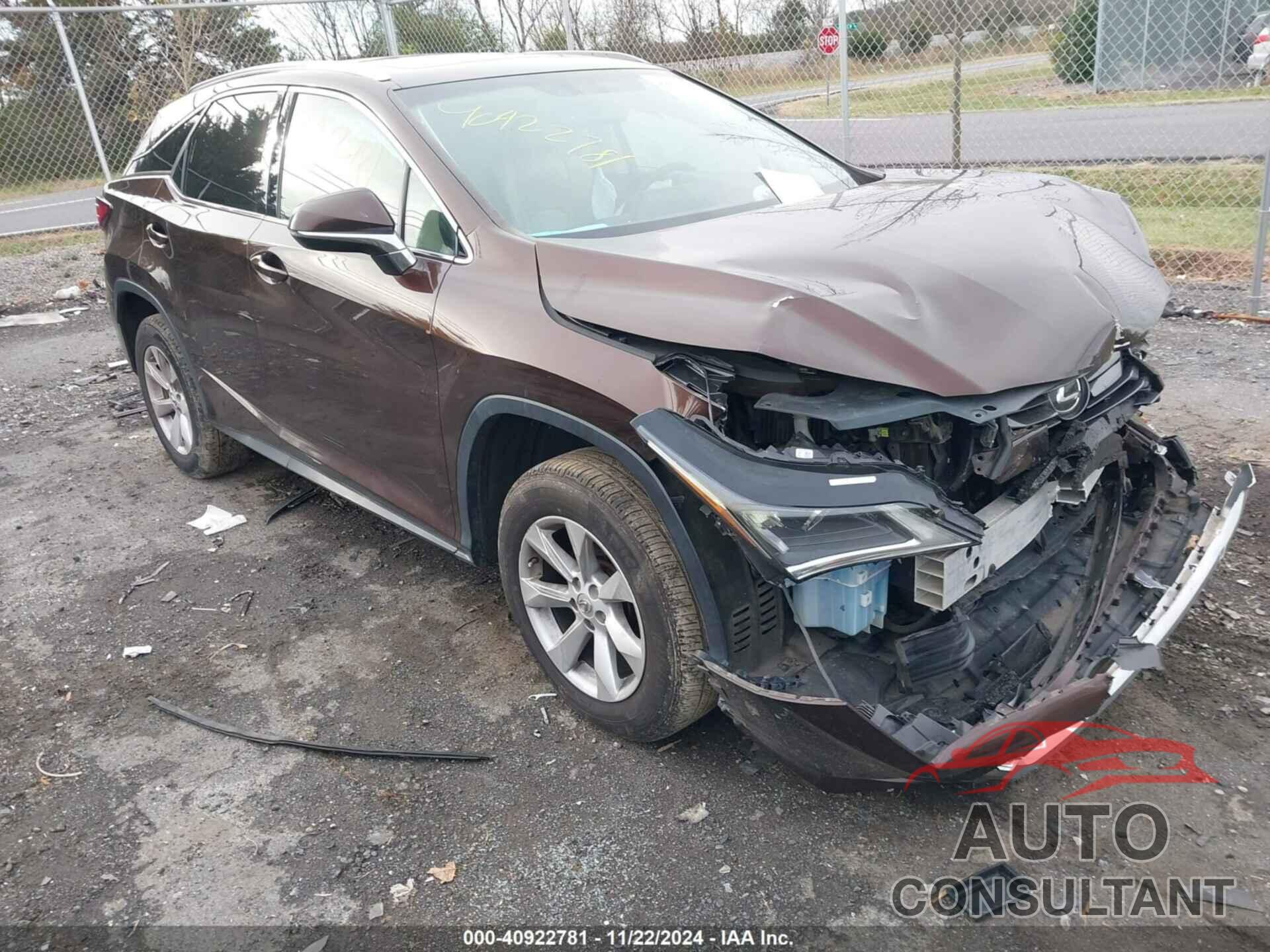 LEXUS RX 350 2016 - 2T2BZMCA2GC007229
