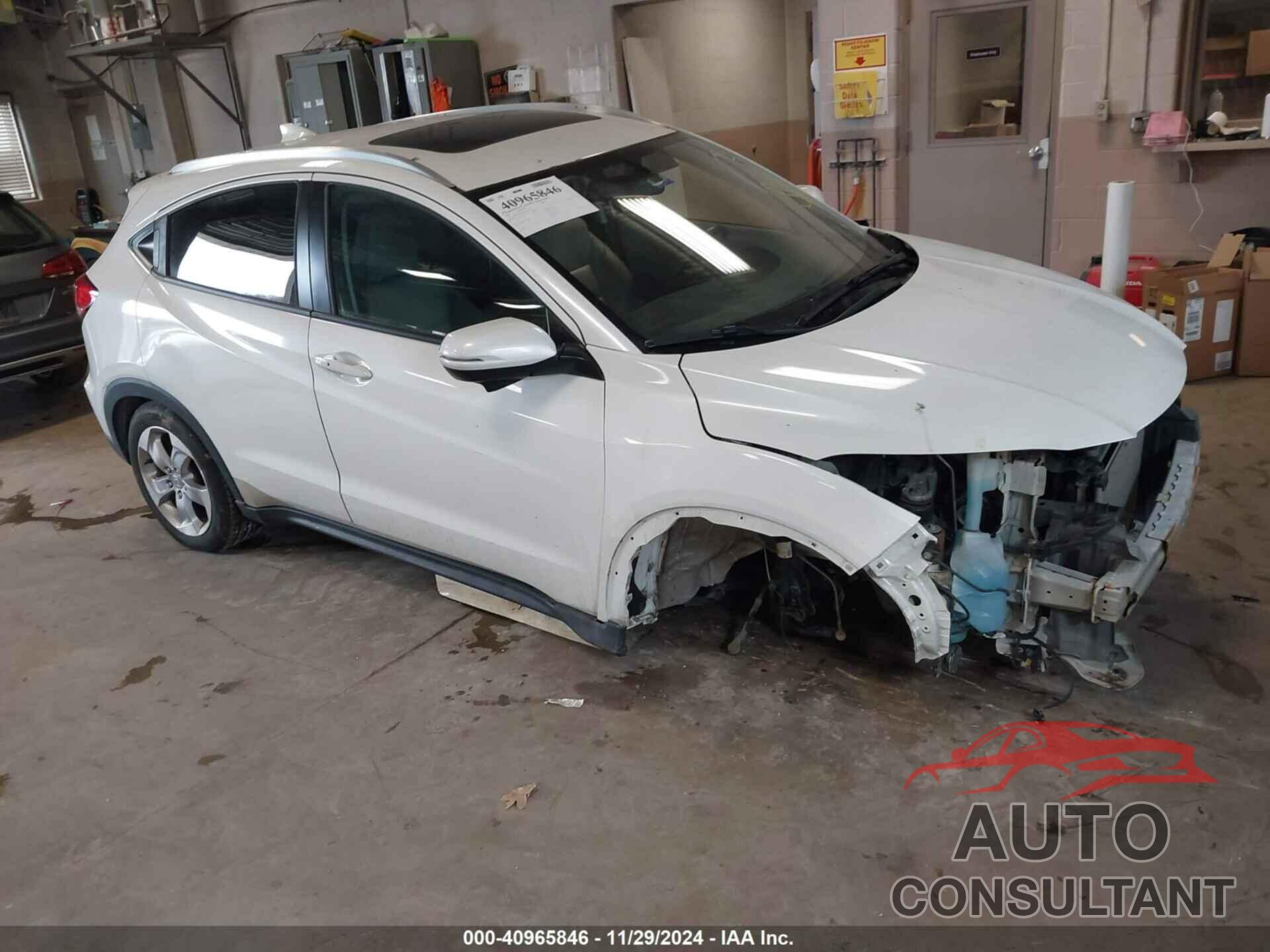 HONDA HR-V 2016 - 3CZRU6H75GM720945