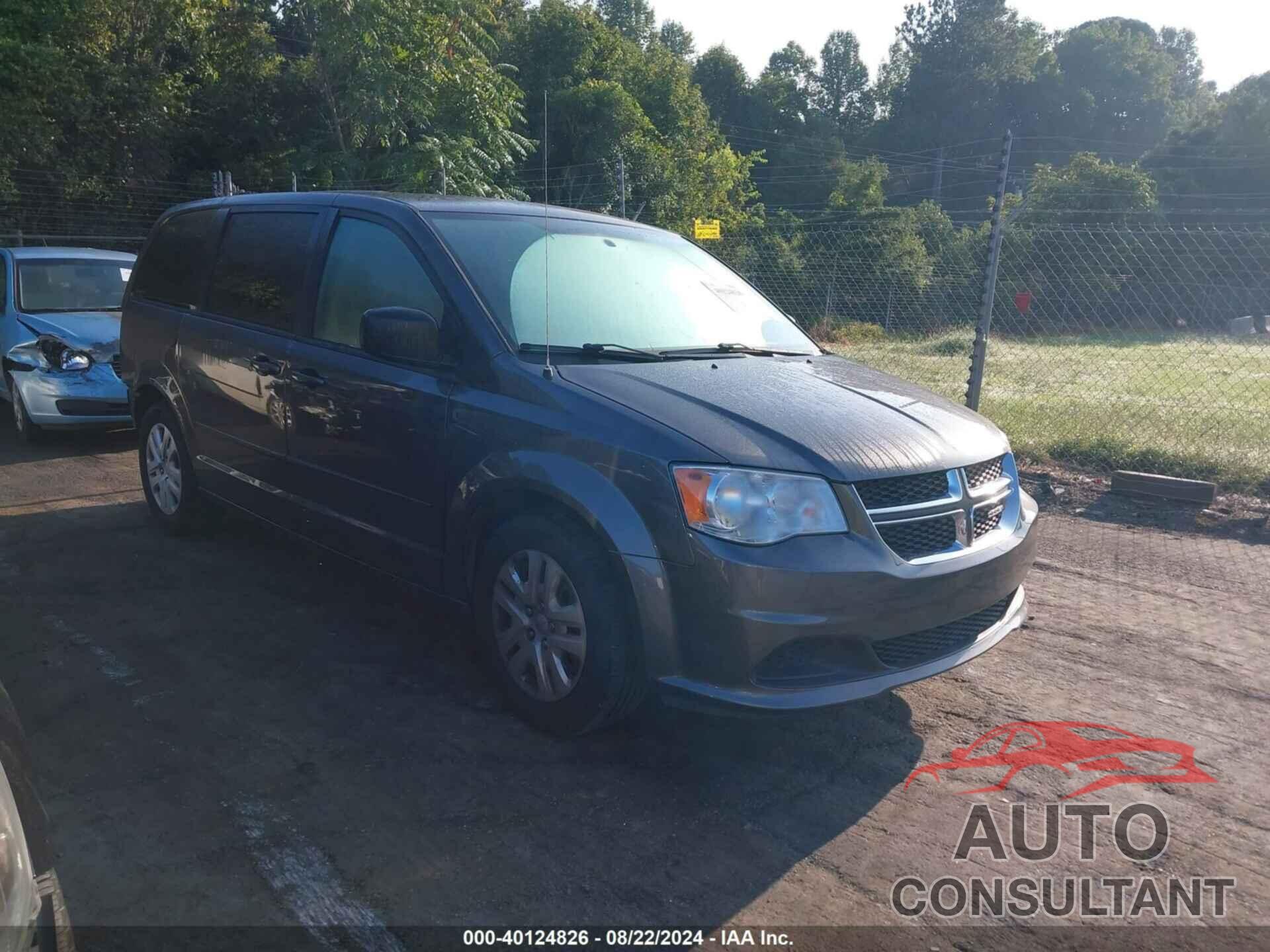 DODGE GRAND CARAVAN 2016 - 2C4RDGBG4GR347216