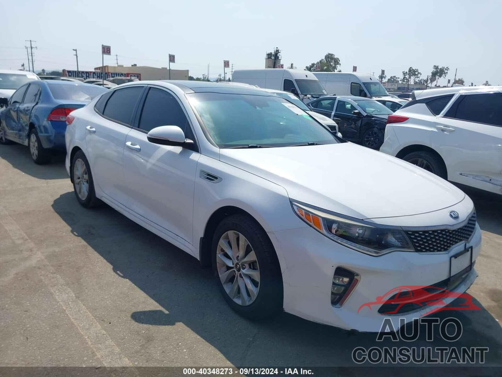 KIA OPTIMA 2018 - 5XXGU4L35JG205698
