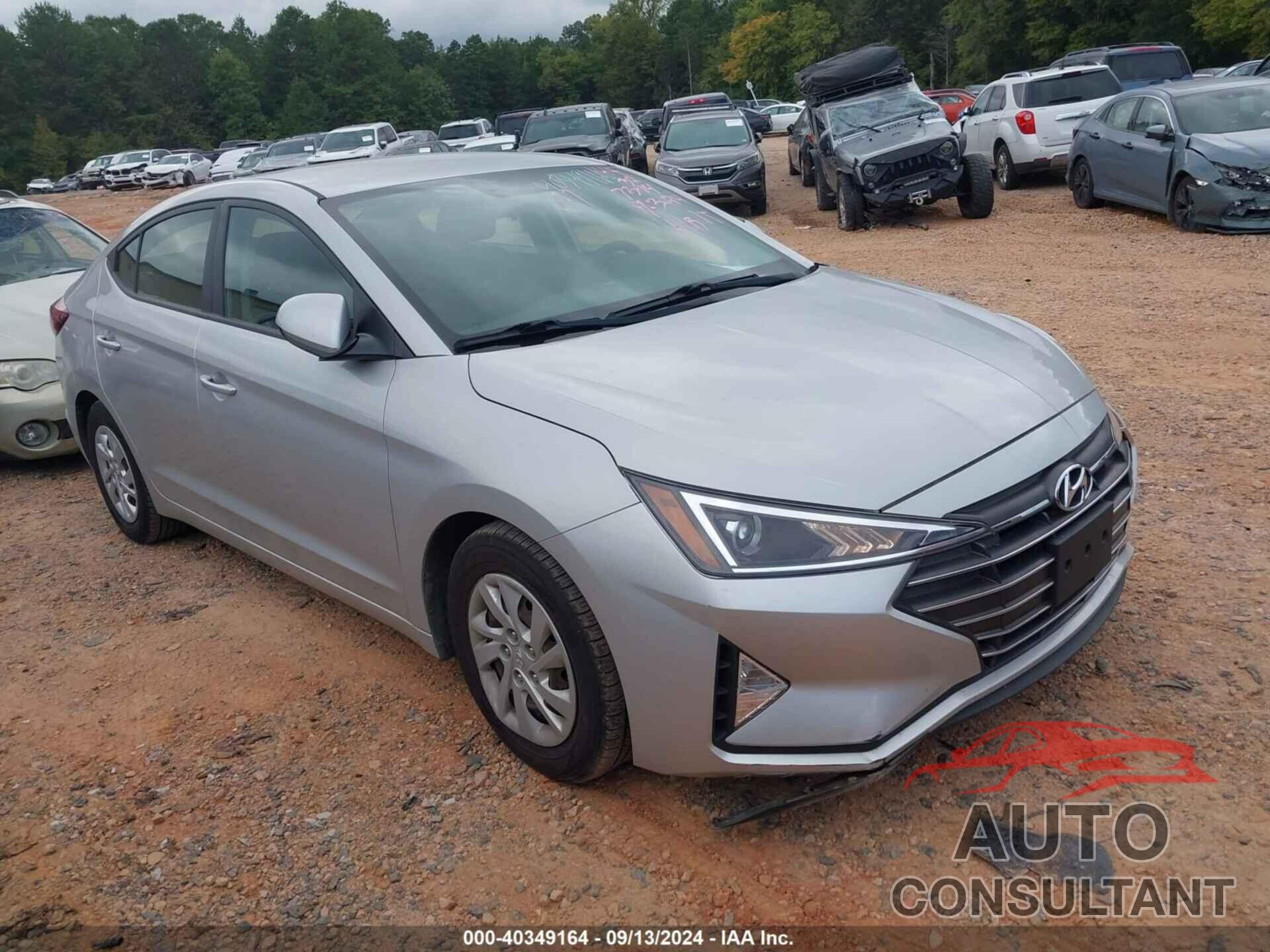 HYUNDAI ELANTRA 2019 - 5NPD74LF3KH457394