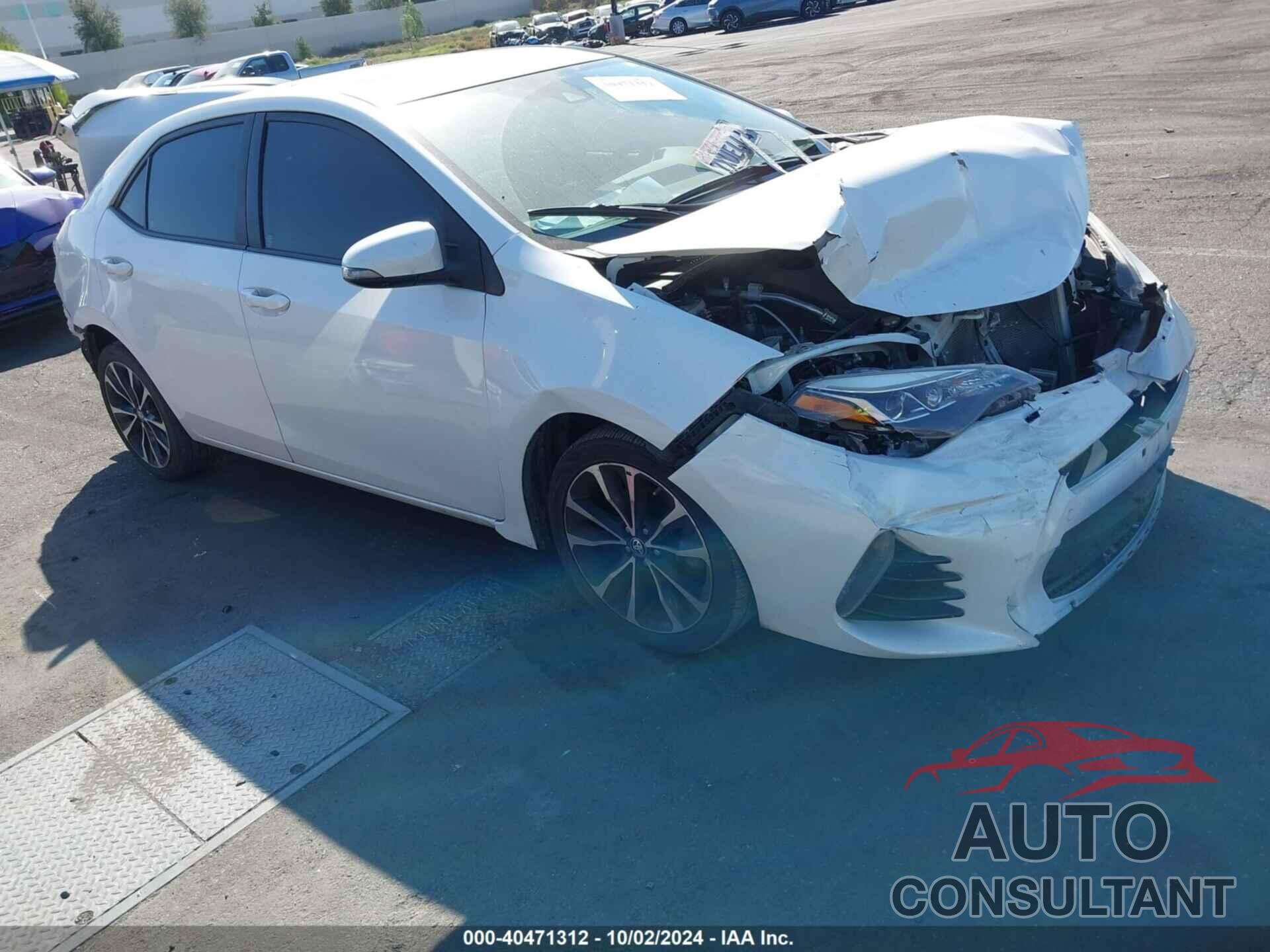 TOYOTA COROLLA 2017 - 5YFBURHE3HP605715