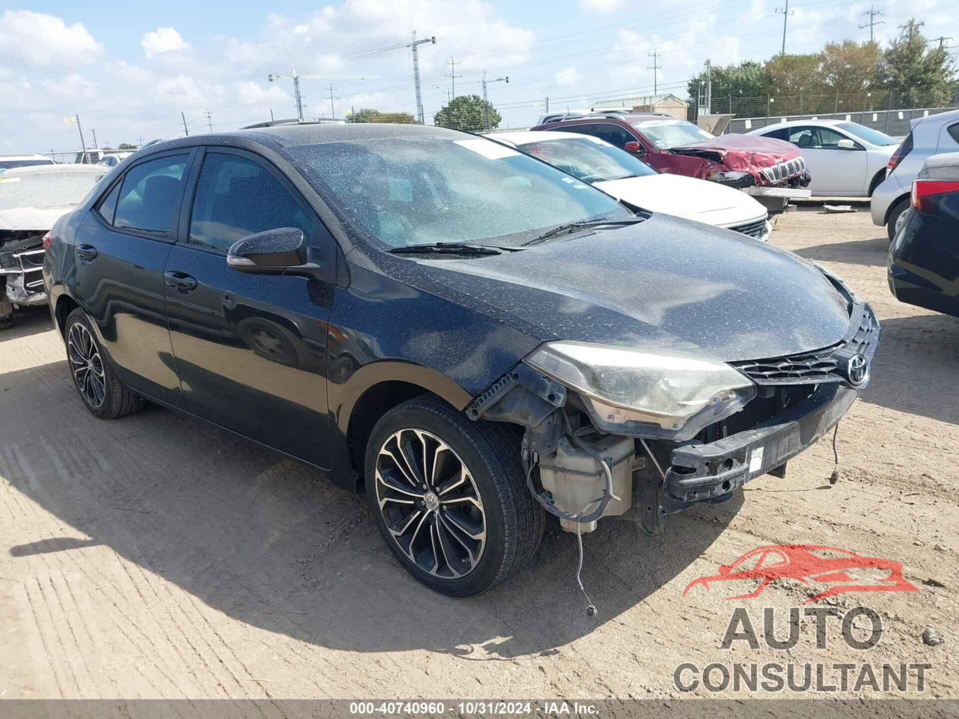 TOYOTA COROLLA 2016 - 5YFBURHE1GP450421