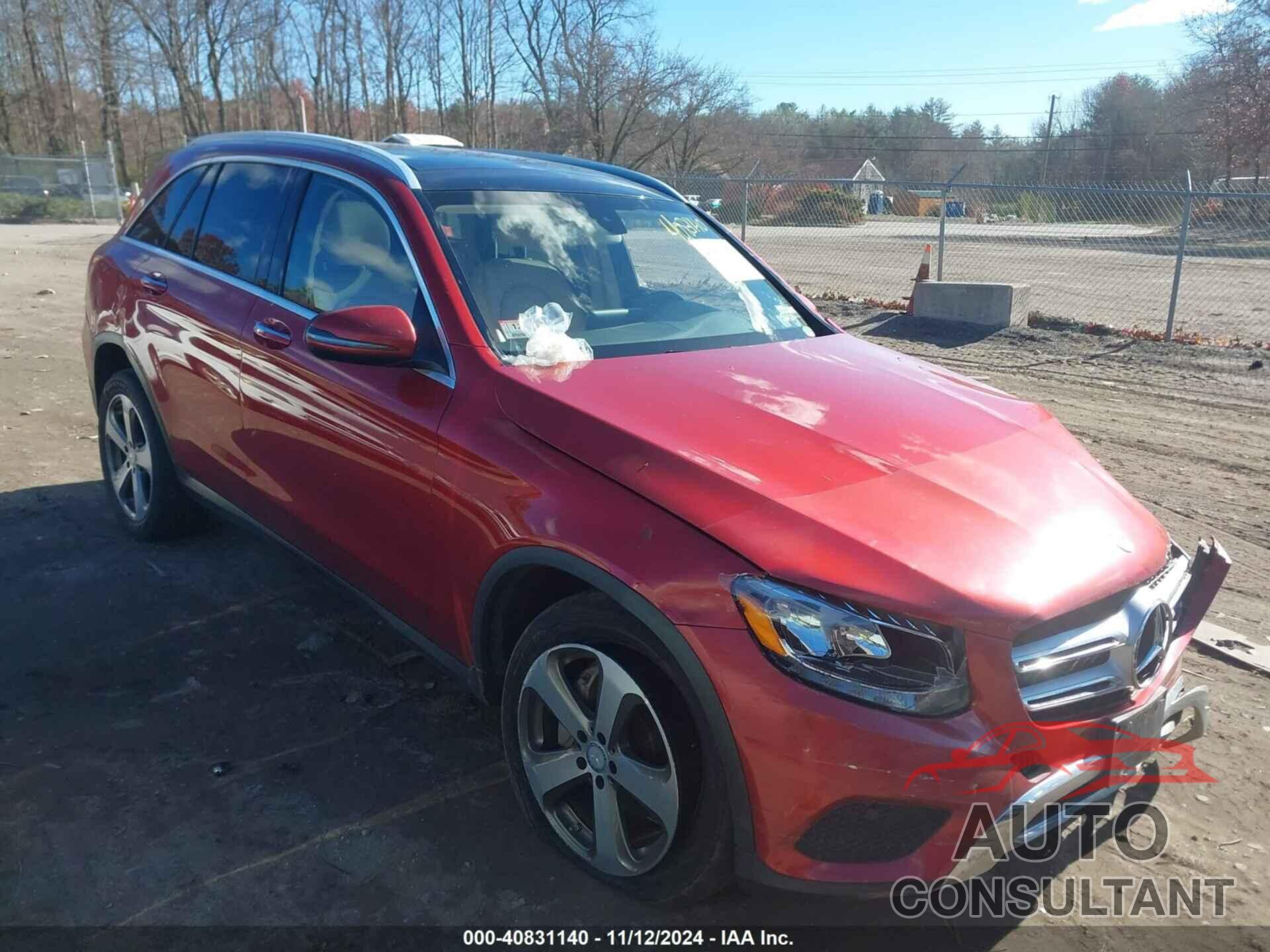 MERCEDES-BENZ GLC 300 2016 - WDC0G4KB9GF019178