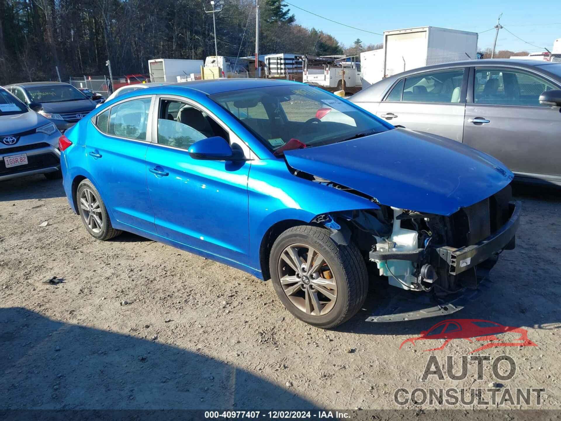 HYUNDAI ELANTRA 2018 - 5NPD84LF5JH217789