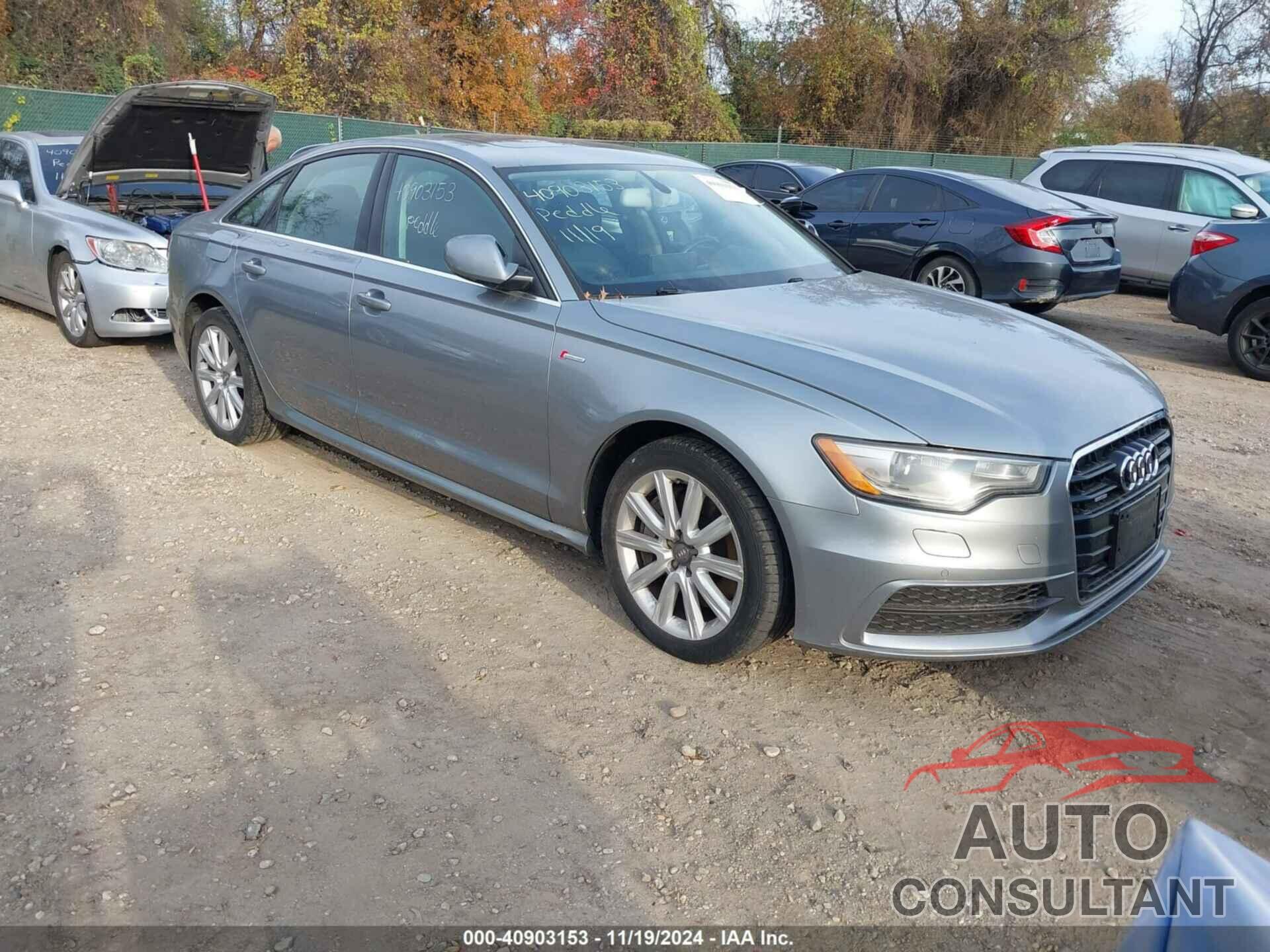 AUDI A6 2012 - WAUHGAFC8CN153137