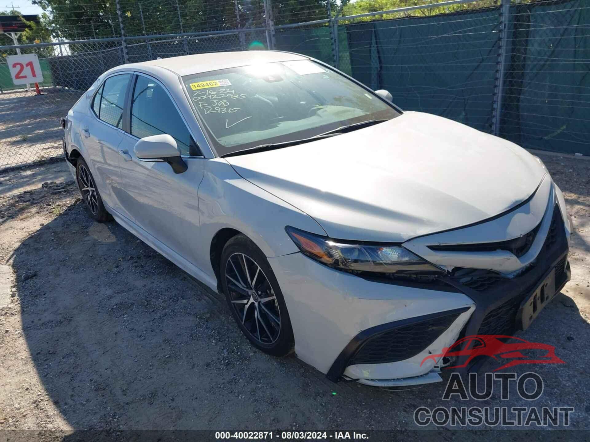 TOYOTA CAMRY 2023 - 4T1G11AKXPU129315