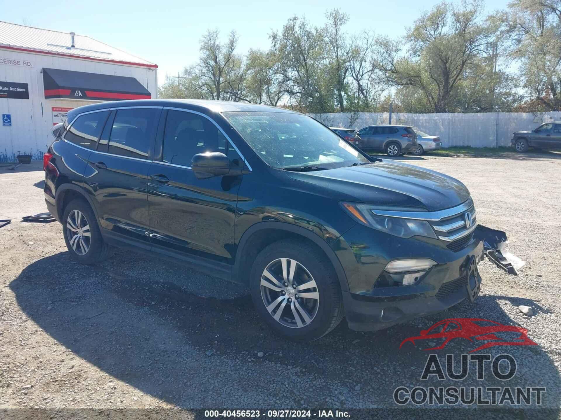 HONDA PILOT 2017 - 5FNYF6H58HB027951