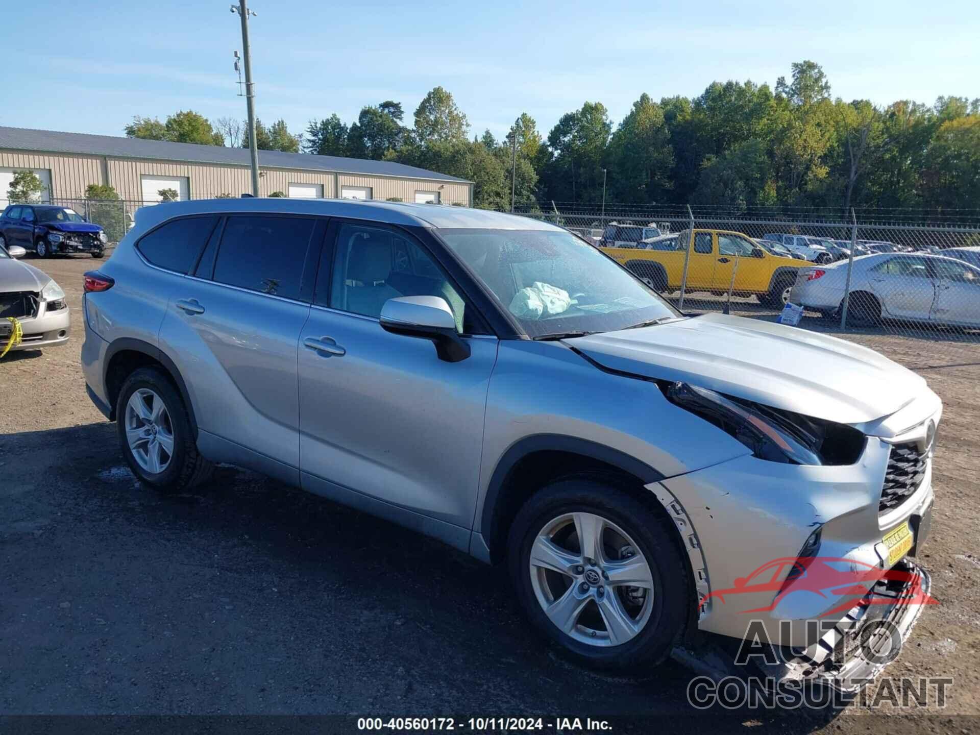 TOYOTA HIGHLANDER 2022 - 5TDZZRAH7NS112031