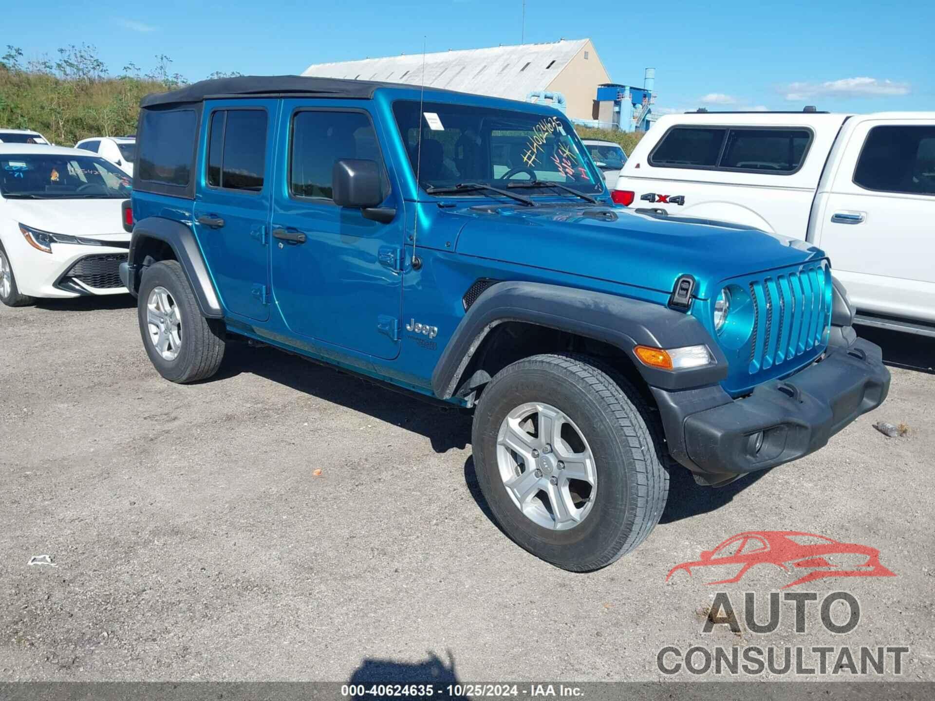 JEEP WRANGLER UNLIMITED 2019 - 1C4HJXDG5KW613313