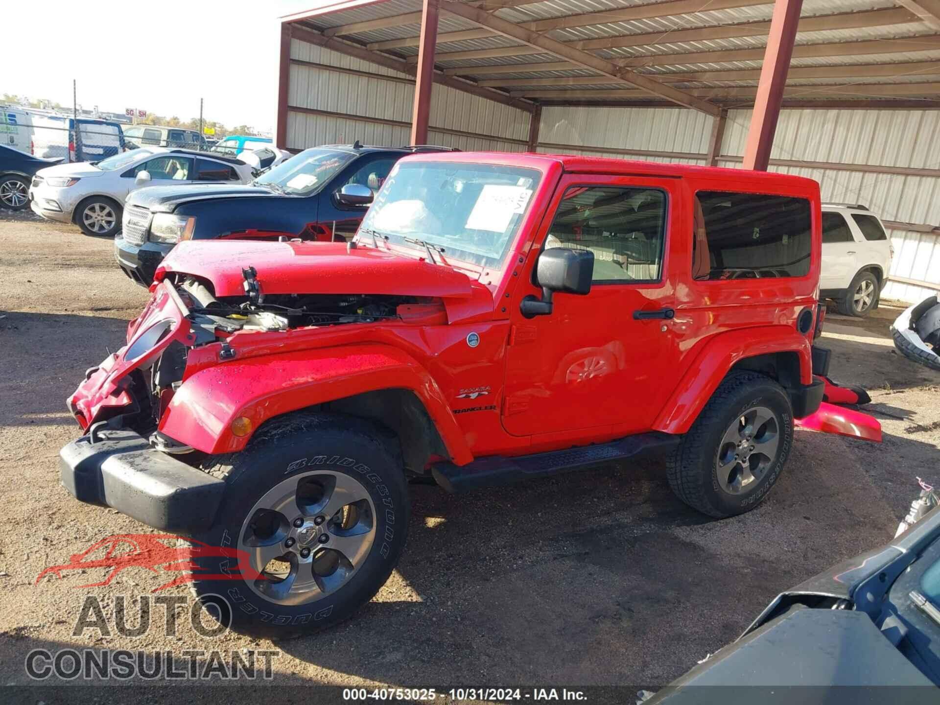 JEEP WRANGLER 2017 - 1C4AJWBG3HL540144