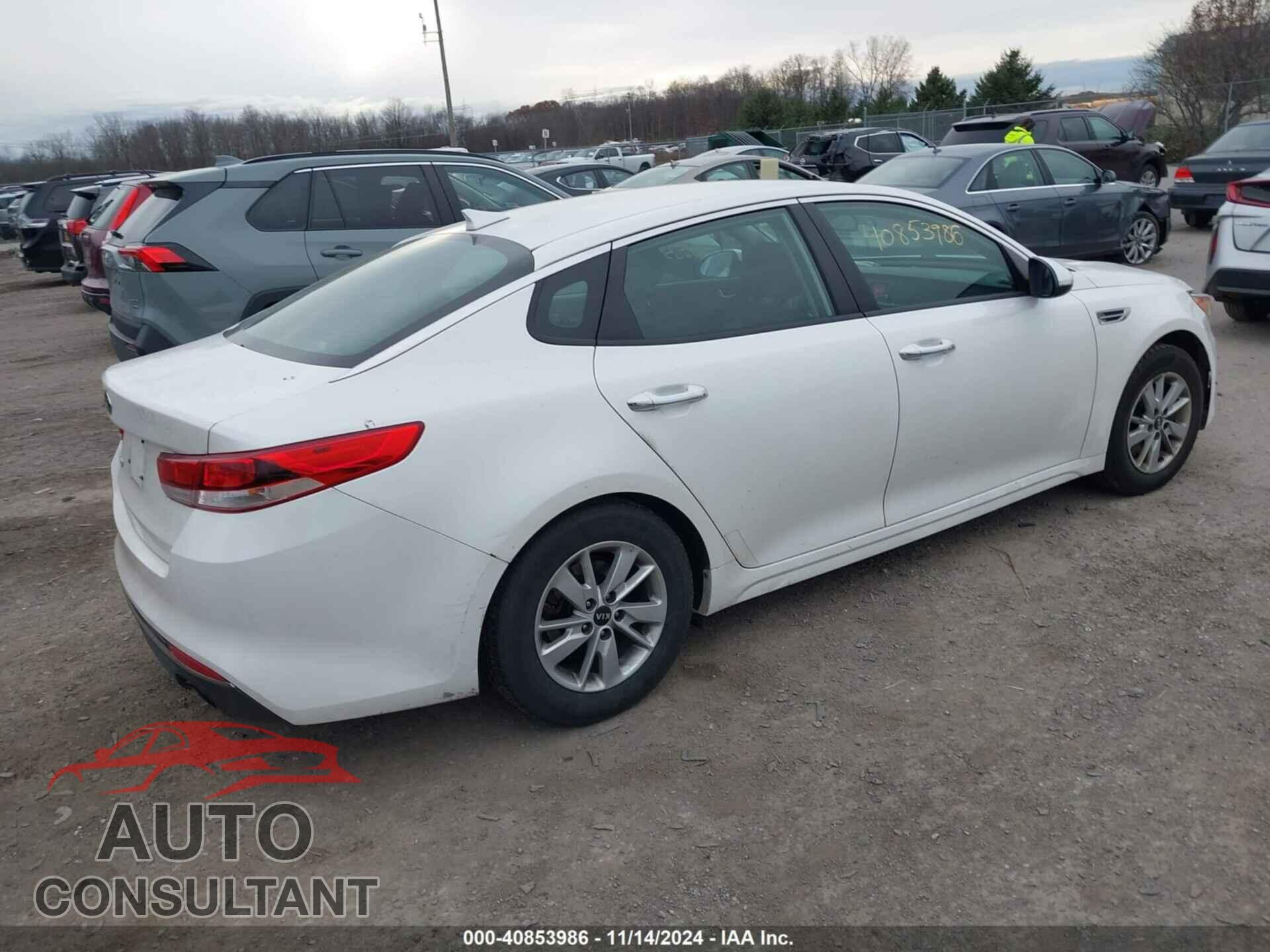 KIA OPTIMA 2016 - KNAGT4L3XG5073793
