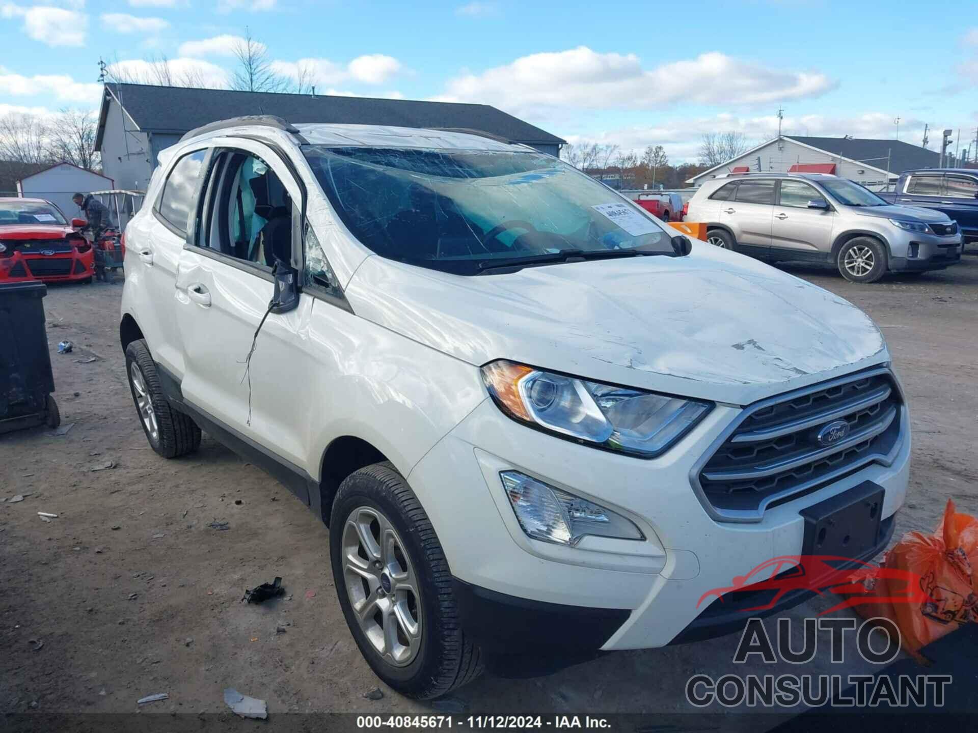 FORD ECOSPORT 2020 - MAJ6S3GL2LC326848