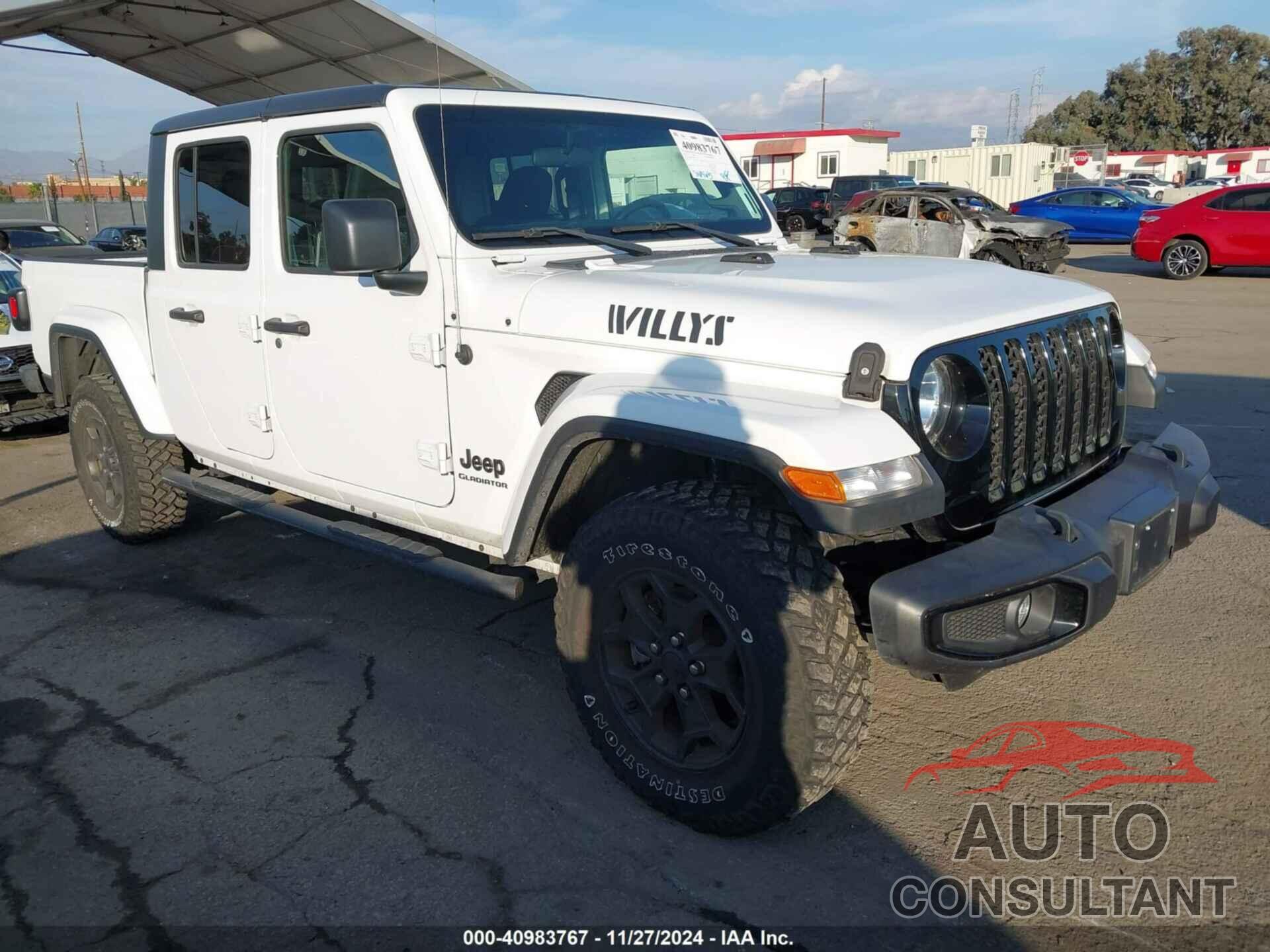 JEEP GLADIATOR 2022 - 1C6HJTAG6NL151502