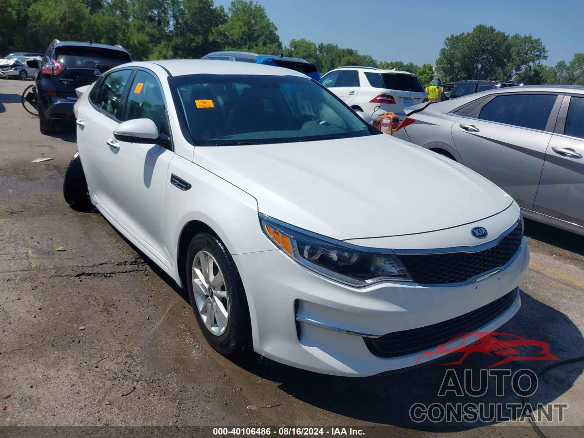 KIA OPTIMA 2016 - 5XXGT4L38GG029855