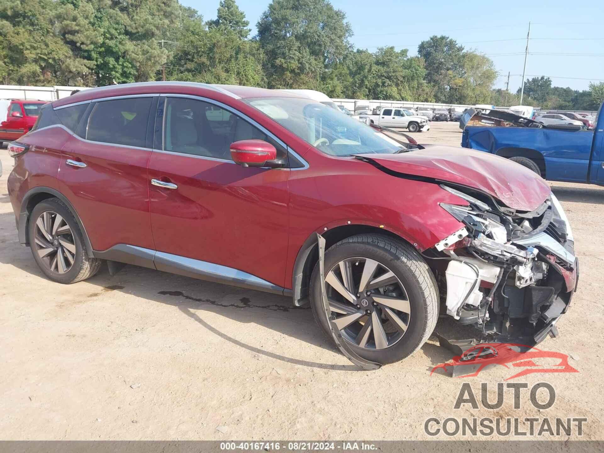 NISSAN MURANO 2018 - 5N1AZ2MGXJN104380