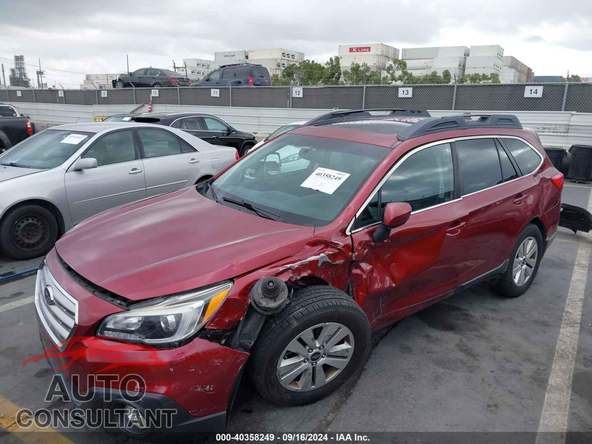 SUBARU OUTBACK 2017 - 4S4BSADC1H3200677